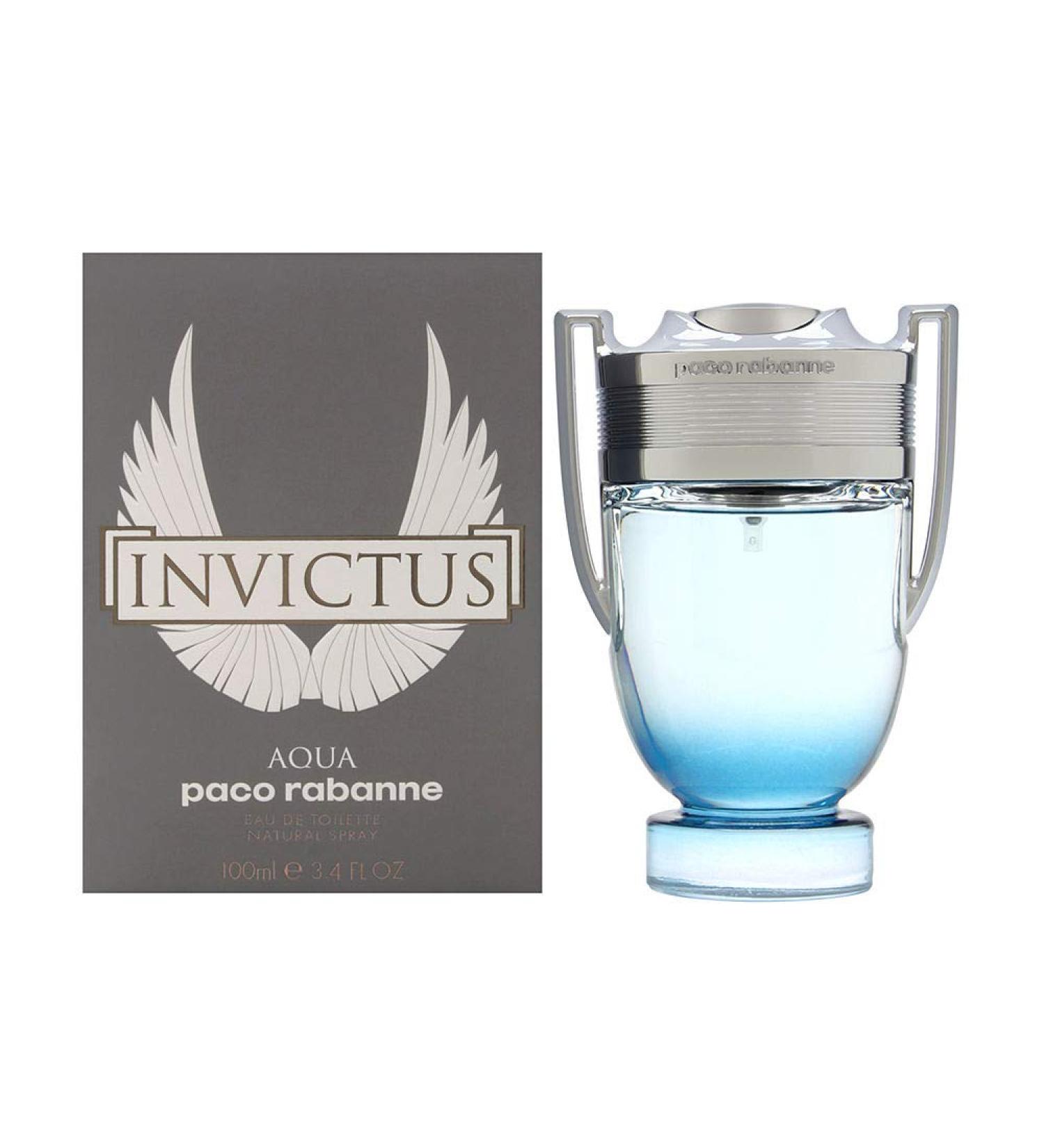 Paco Rabanne Invictus Aqua Eau de Toilette Spray 3.4 Ounce