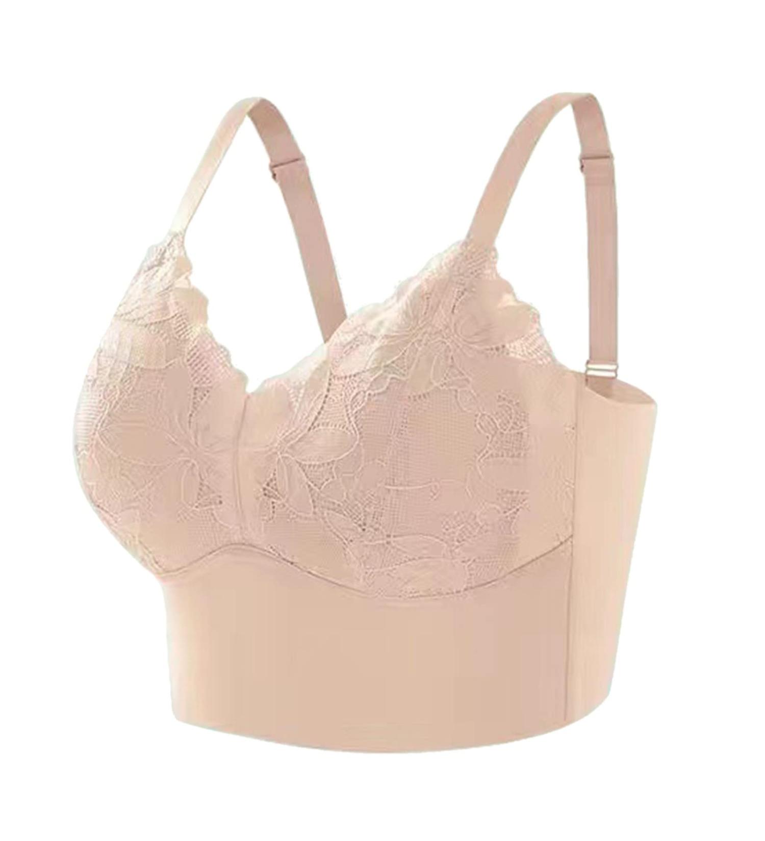 Liangtuohai Glatter BHS Women s Seamless Padded Sports Bra - Comfort Sleep Tops & Longline Corset in Beige (5XL) - Buy Online on GoSupps.com