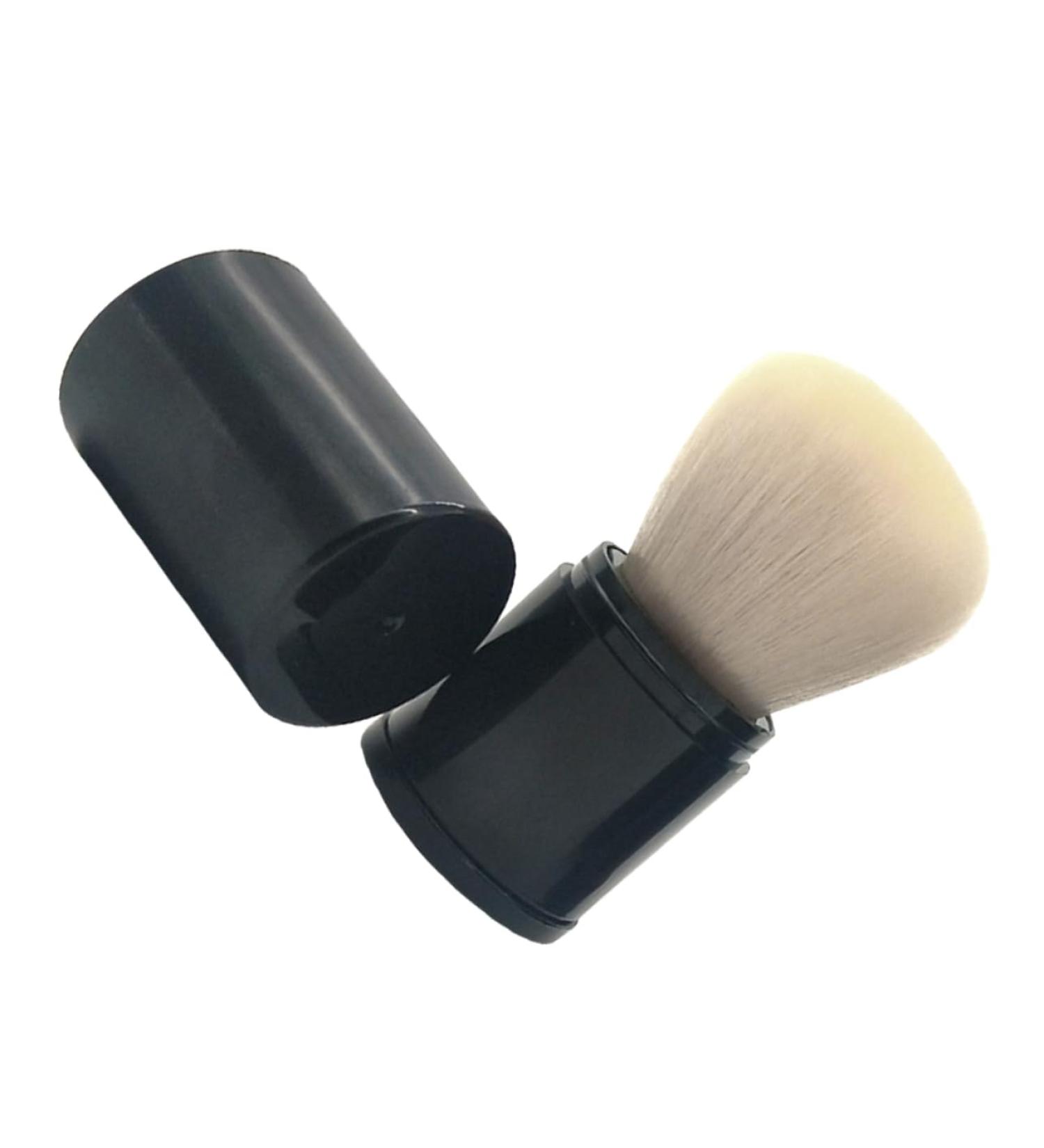 minkissy Bronzer Makeup Foundation Makeup Brush Setting Powder Brush Bronzer Powder Large Powder Brush Face Powder Brush Cosmetics Blush Brush Powder Mineral Brush Make up Travel Flour 10x3.5cm Black - Buy Online on GoSupps.com
