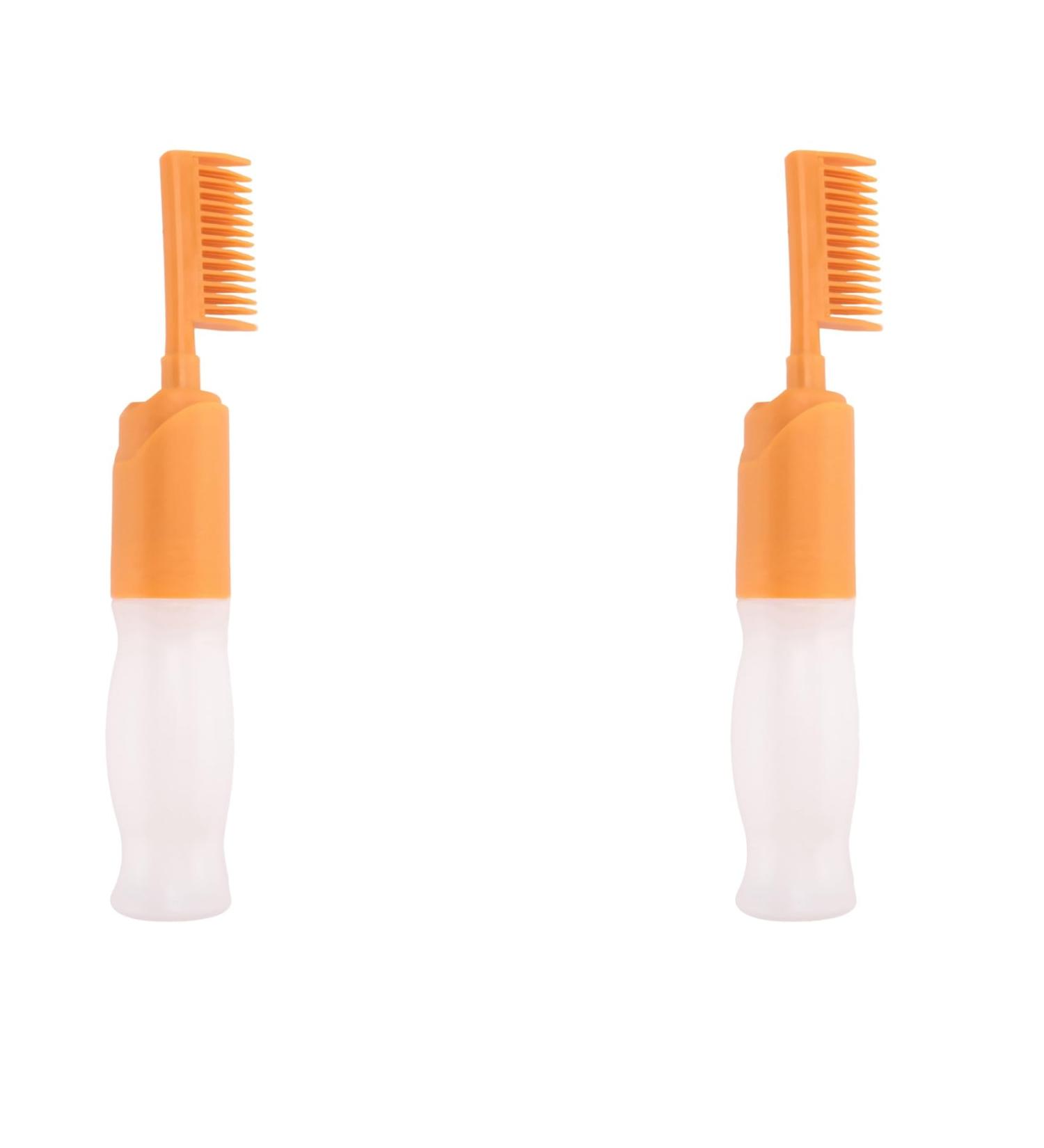 SRMAN 2X Hair Dyeing Comb Hair Dyeing Brush with Bottle DIY Combing Salon Dyeing Baking Oil Brush Hair Dye Tool - Buy Online on GoSupps.com