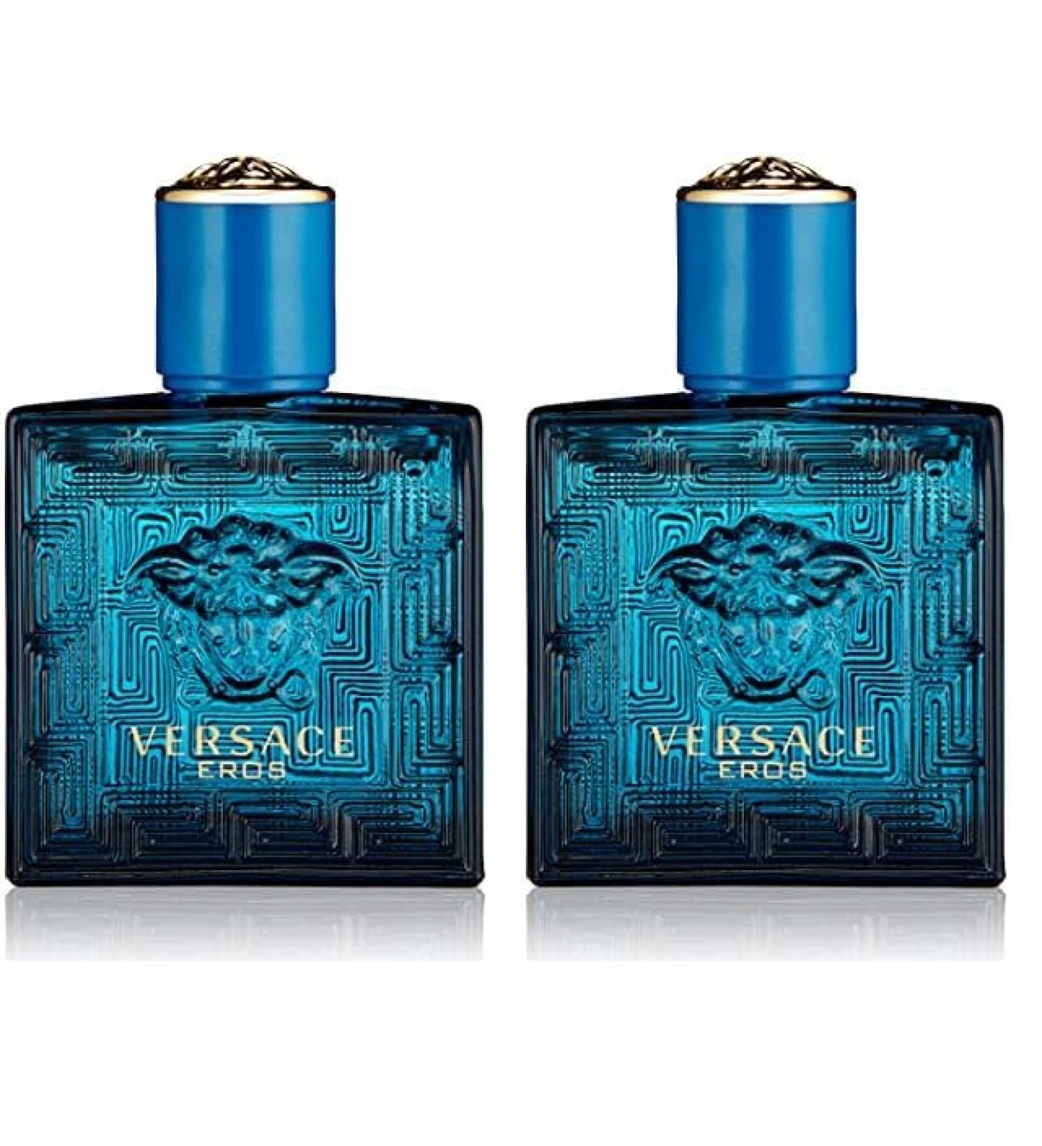 Versace Eros 0.17 oz (5 ml) EDT Splash Men Mini NEW IN BOX (Pack of 2) 0.17 Fl Oz (Pack of 2) Floral Fresh - Buy Online on GoSupps.com