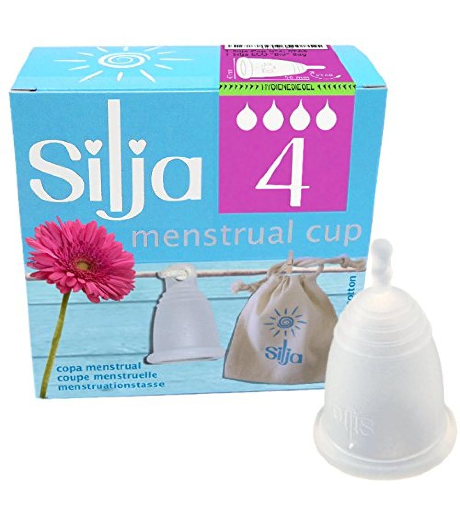 Silja Cup N 4 STAB - German Made 100% Medical Silicone Menstrual Cup | Eco-Friendly & Comfortable - Buy Online on GoSupps.com