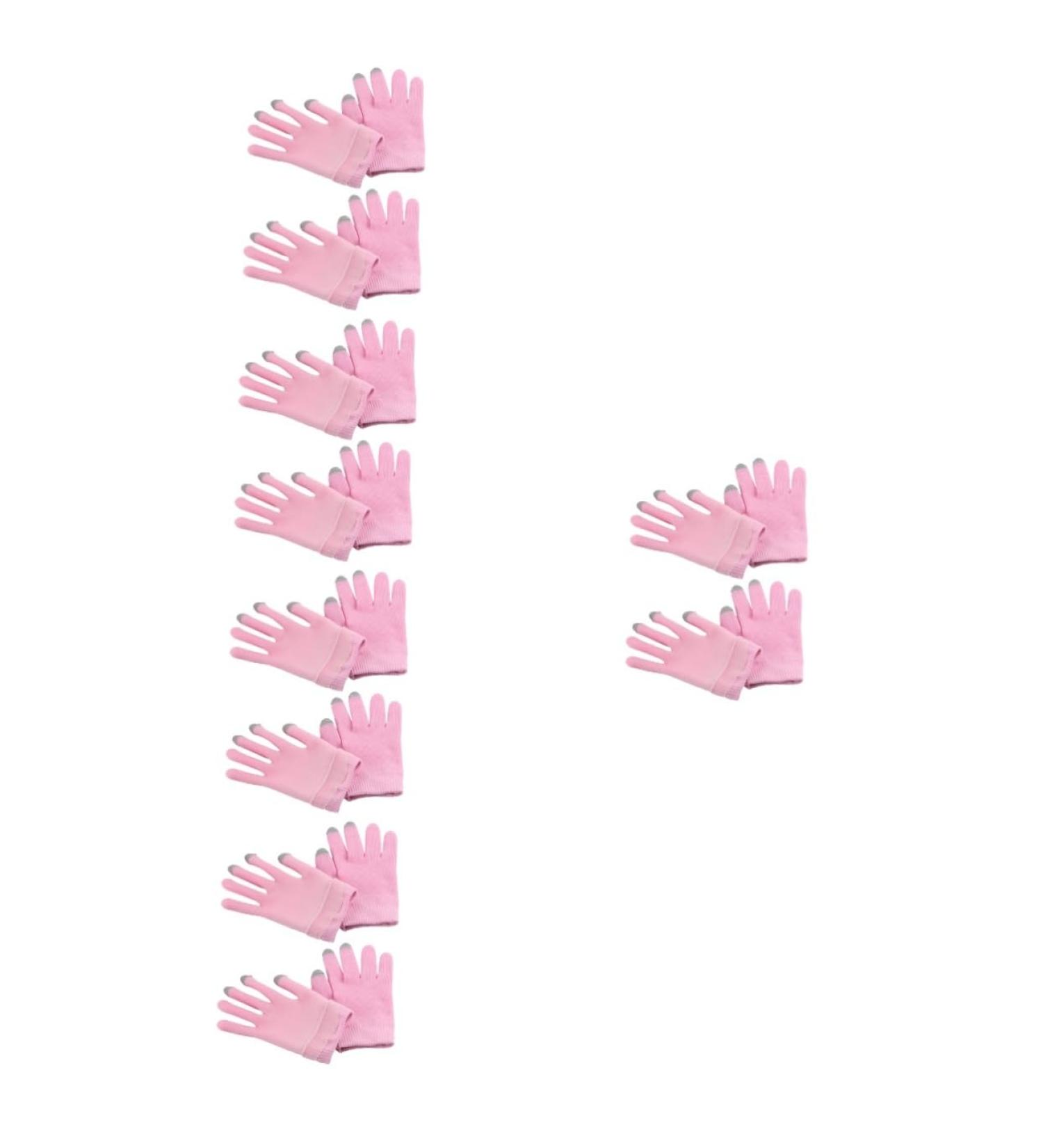 Healeved 10 Pairs Moisturizing Gloves Hand Spa Hand Beauty Supply Gloves Moisture Gloves Women Gel Gloves Womens Glove Hand Care Gloves Dry Hands Pink Dryness Cotton Miss - Buy Online on GoSupps.com