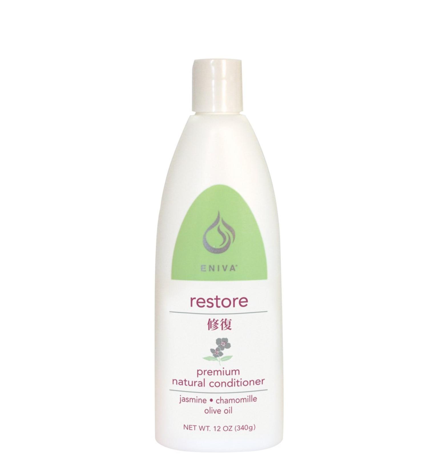 Eniva Premium RESTORE Natural Conditioner (12 oz) - Hydrating & Nourishing Formula for All Hair Types | International Shipping Available - Buy Online on GoSupps.com