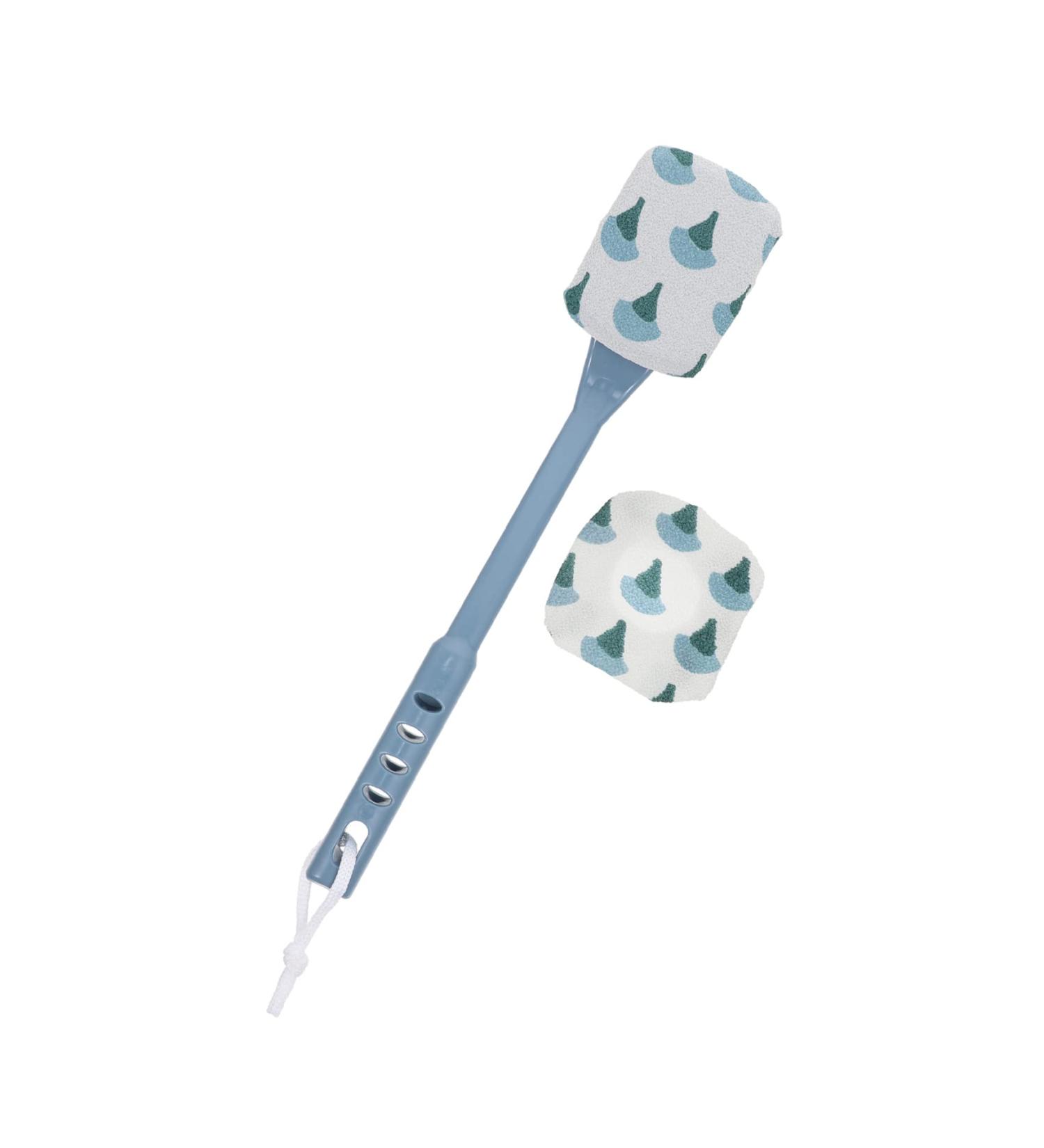 Hemoton Bath Brush Cleaning Scrubber - Blue Body Bath Brush for Shower and Exfoliation - Buy Online on GoSupps.com
