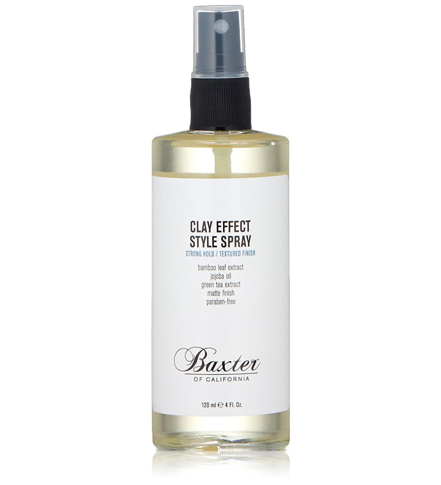 Baxter of California Clay Effect Style Spray for Men - Textured Finish & Strong Hold | Hair Styler - Buy Online on GoSupps.com