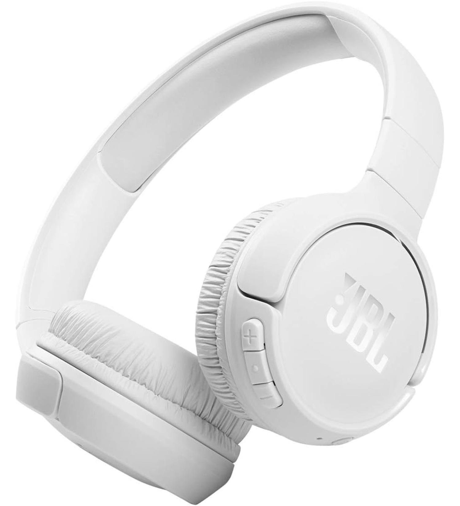 JBL Tune 510BT Wireless On-Ear Headphones - White | Purebass Sound - Buy Online on GoSupps.com