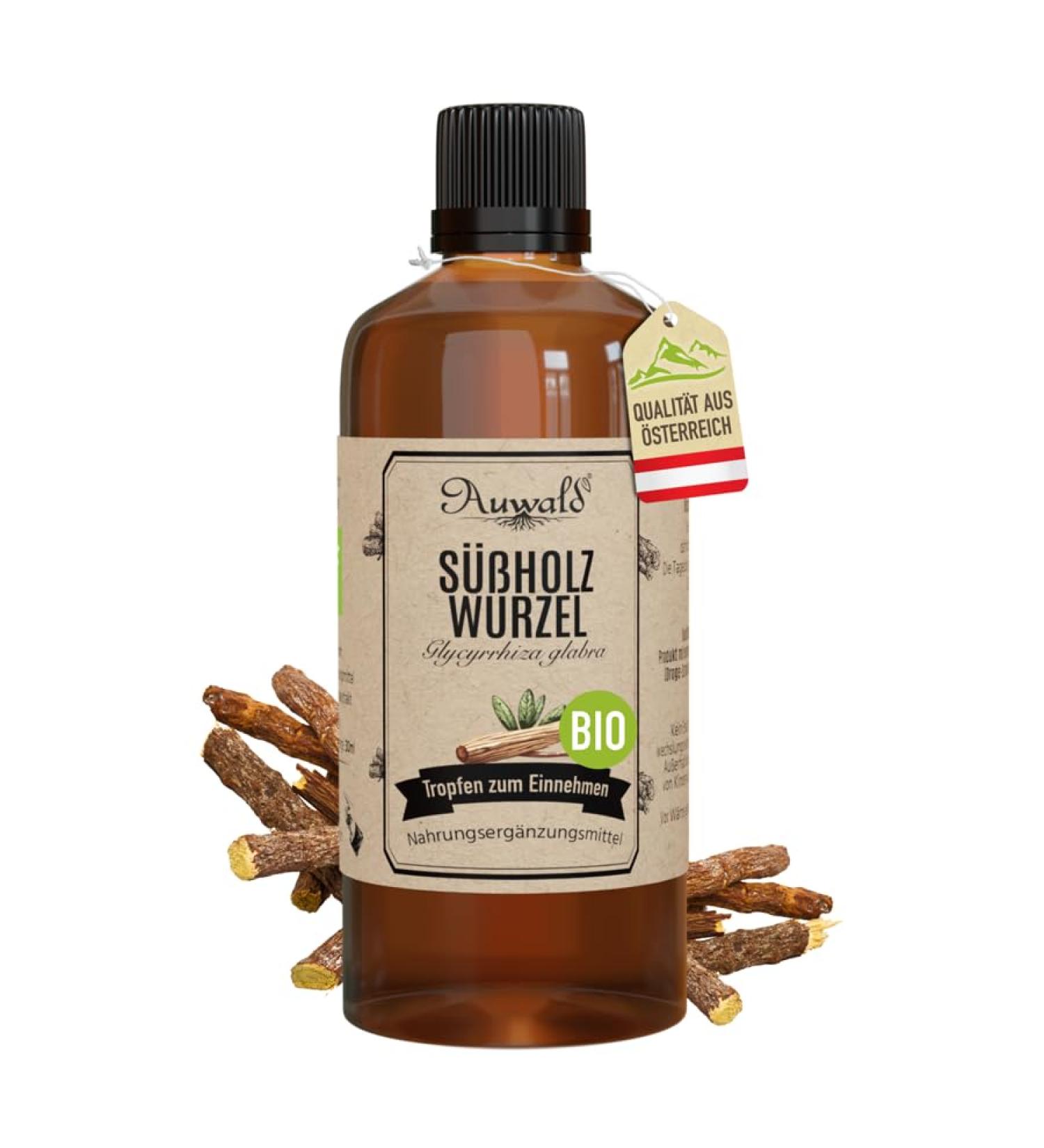  Auwald Sweetwood Root - Organic Drops (extract essence tincture) (100 ml) - Buy Online on GoSupps.com