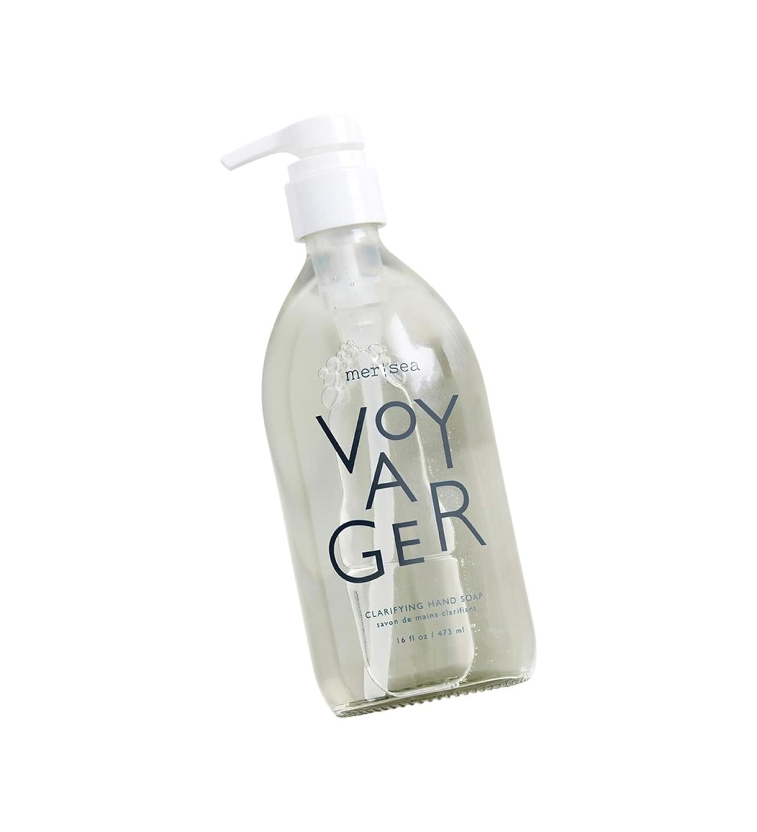 Buy MERSEA Large Liquid Hand Soap - Glass Bottle Pump Voyager - 16 oz | International Shipping Available - Buy Online on GoSupps.com
