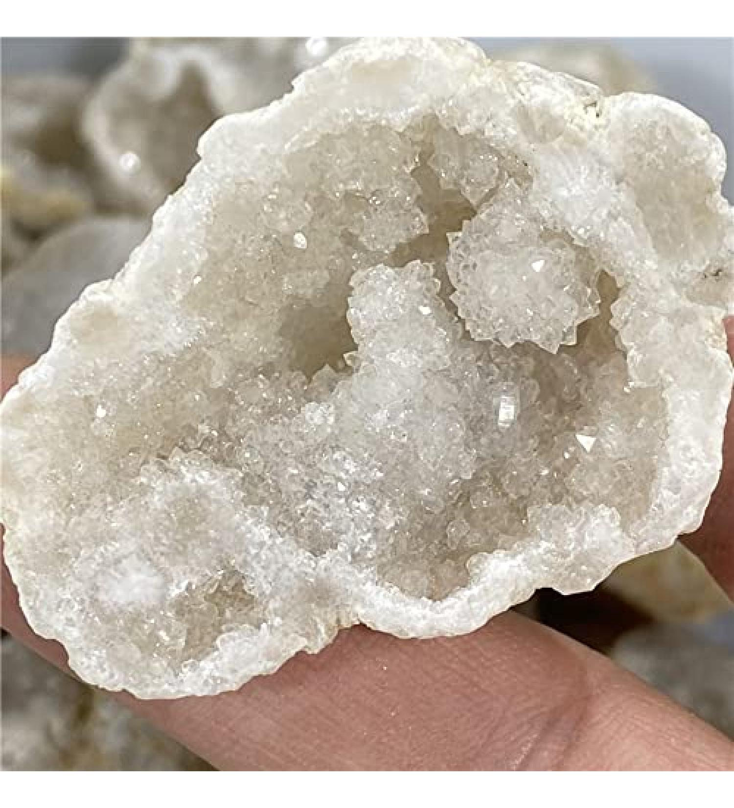 Crystals Stones Raw Irregular Natural Stone White Agate Slice Quartz Minerals Home Decoration (Size : 2pcs) HOMEZHOU (Size : 2pcs) - Buy Online on GoSupps.com