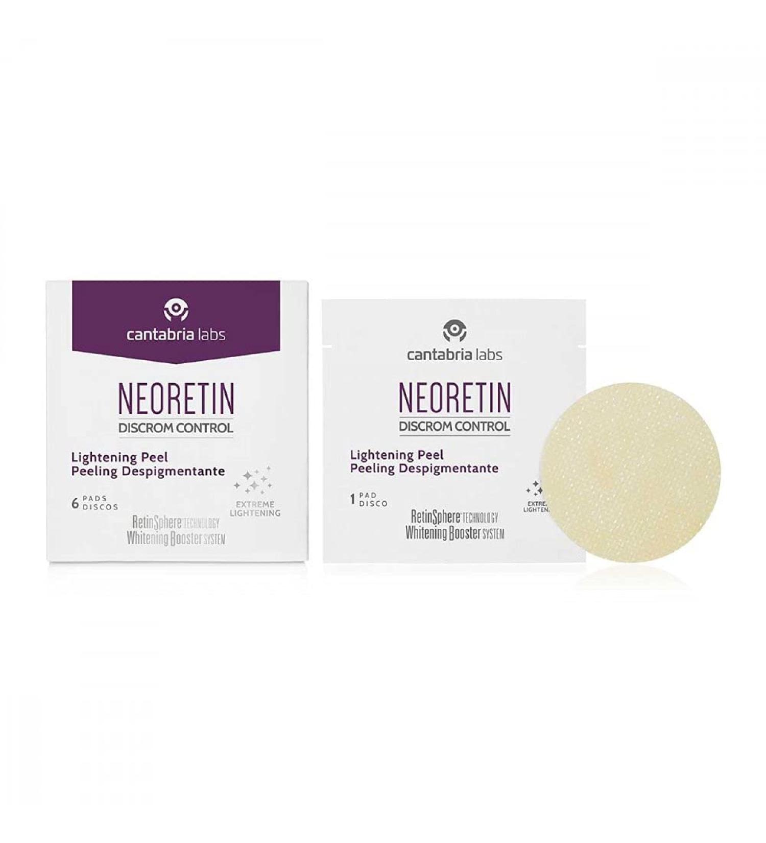 Neoretin Lightening Peel Pads - Brighten Skin Tone & Reduce Dark Spots | Fast International Shipping - Buy Online on GoSupps.com