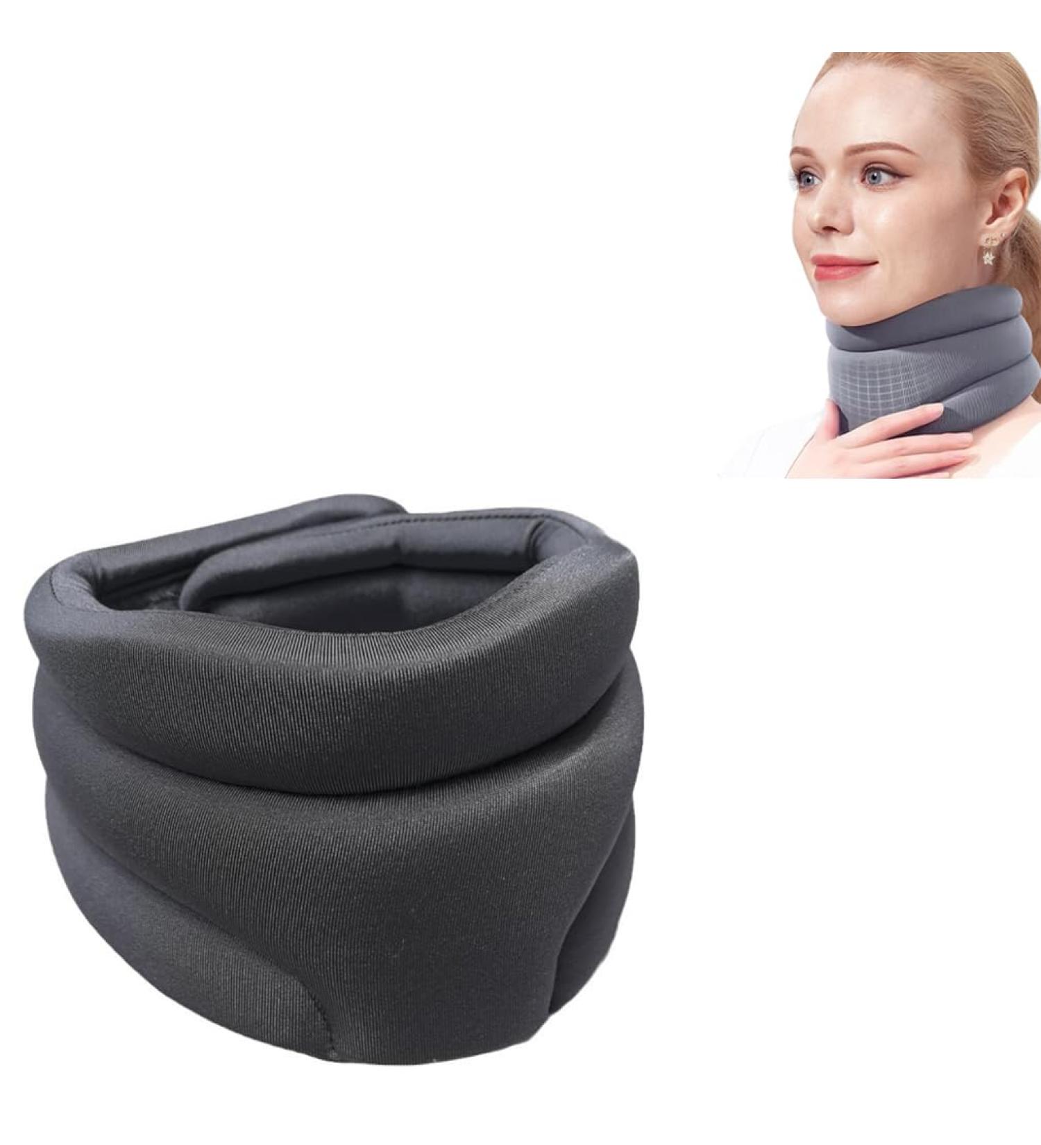 Soft Foam Collar for Neck Pain Relief - Pekjd's Correct Collarage for Comfortable Sleeping - Buy Online on GoSupps.com