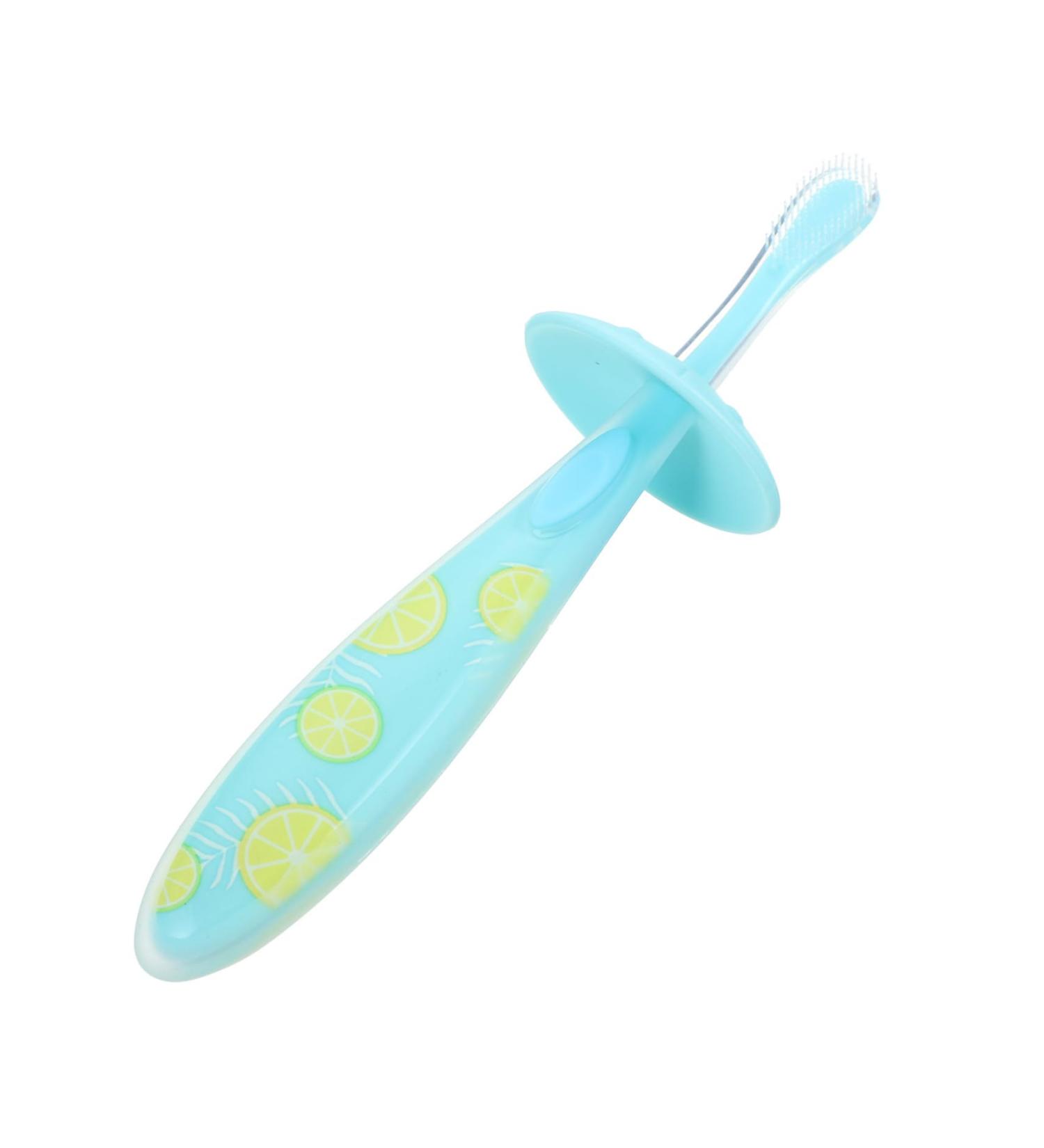 Gatuida 3-Piece Children's Toothbrush Set | Silicone Tooth Cleaners & Tongue Scraper | Non-Slip Gift Box for Kids | Safe & Food-Grade Quality - Buy Online on GoSupps.com
