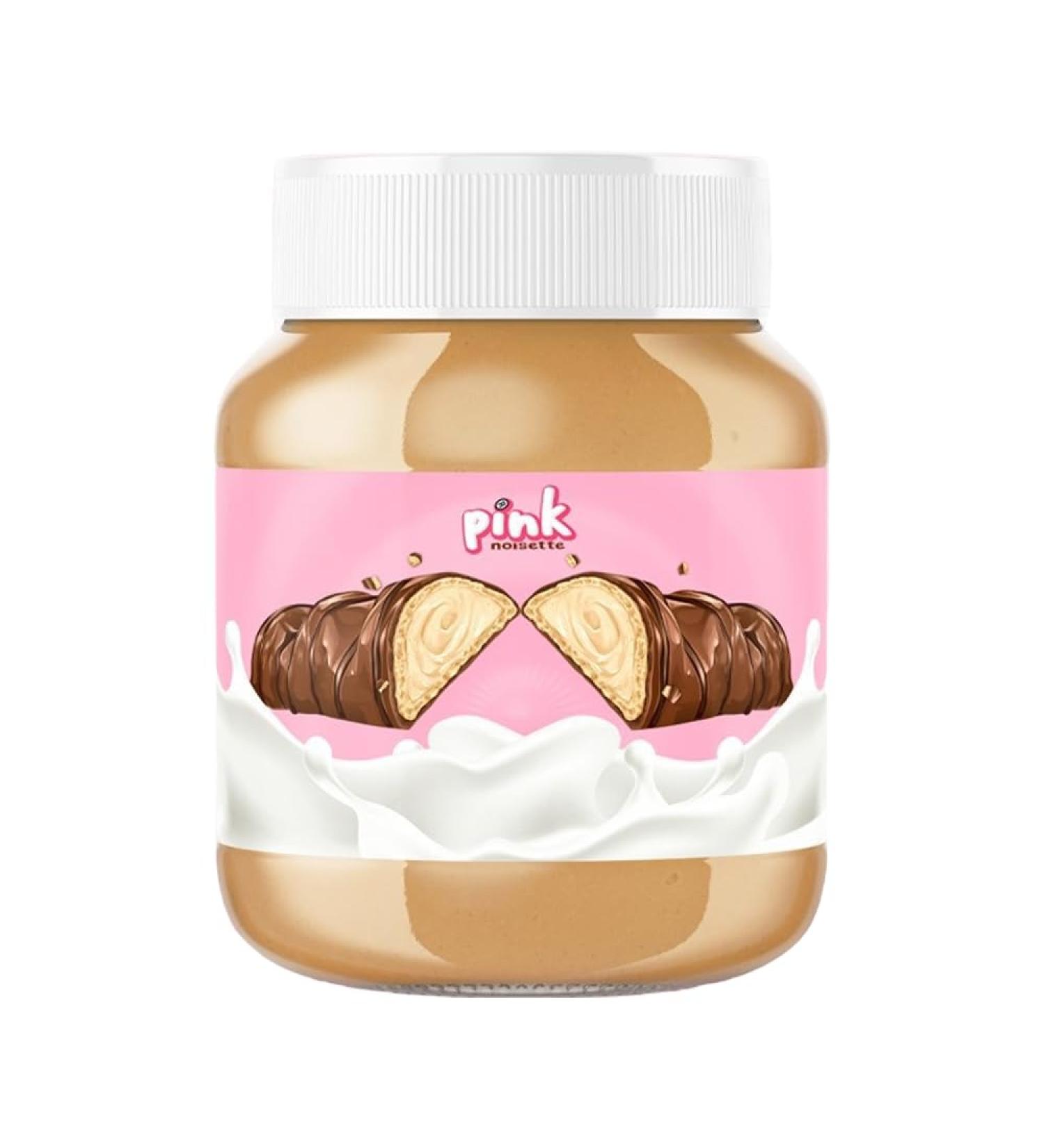 PINK HAZELNUT Bueno flavor spread 400 g with hazelnuts and milk - Buy Online on GoSupps.com