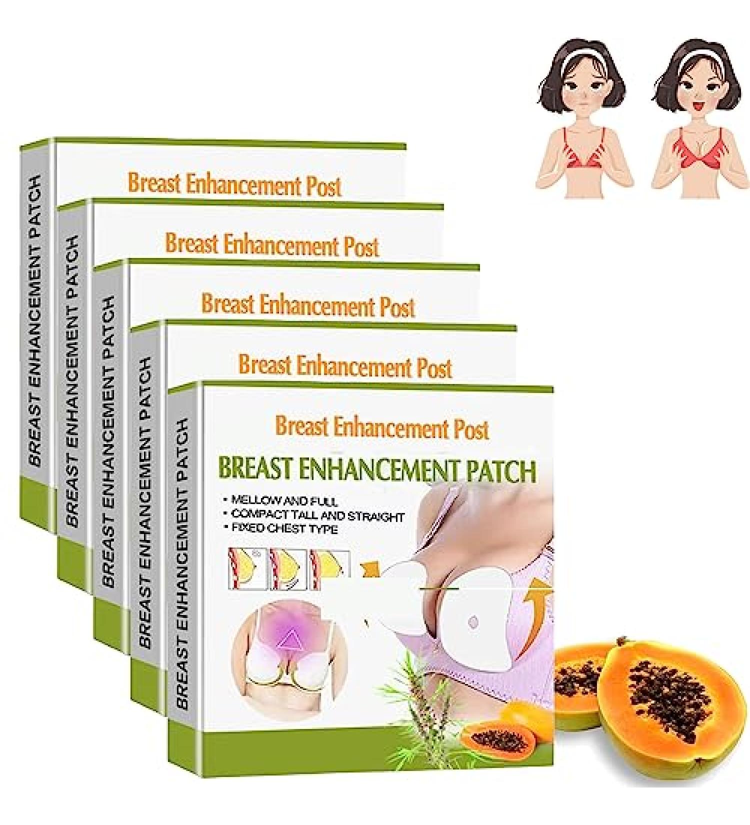 Breast Enlargement Plaster - Enhance & Firm Breasts | 50 pcs Breast Enhancement Patch for Sagging & Firming - Buy Online on GoSupps.com