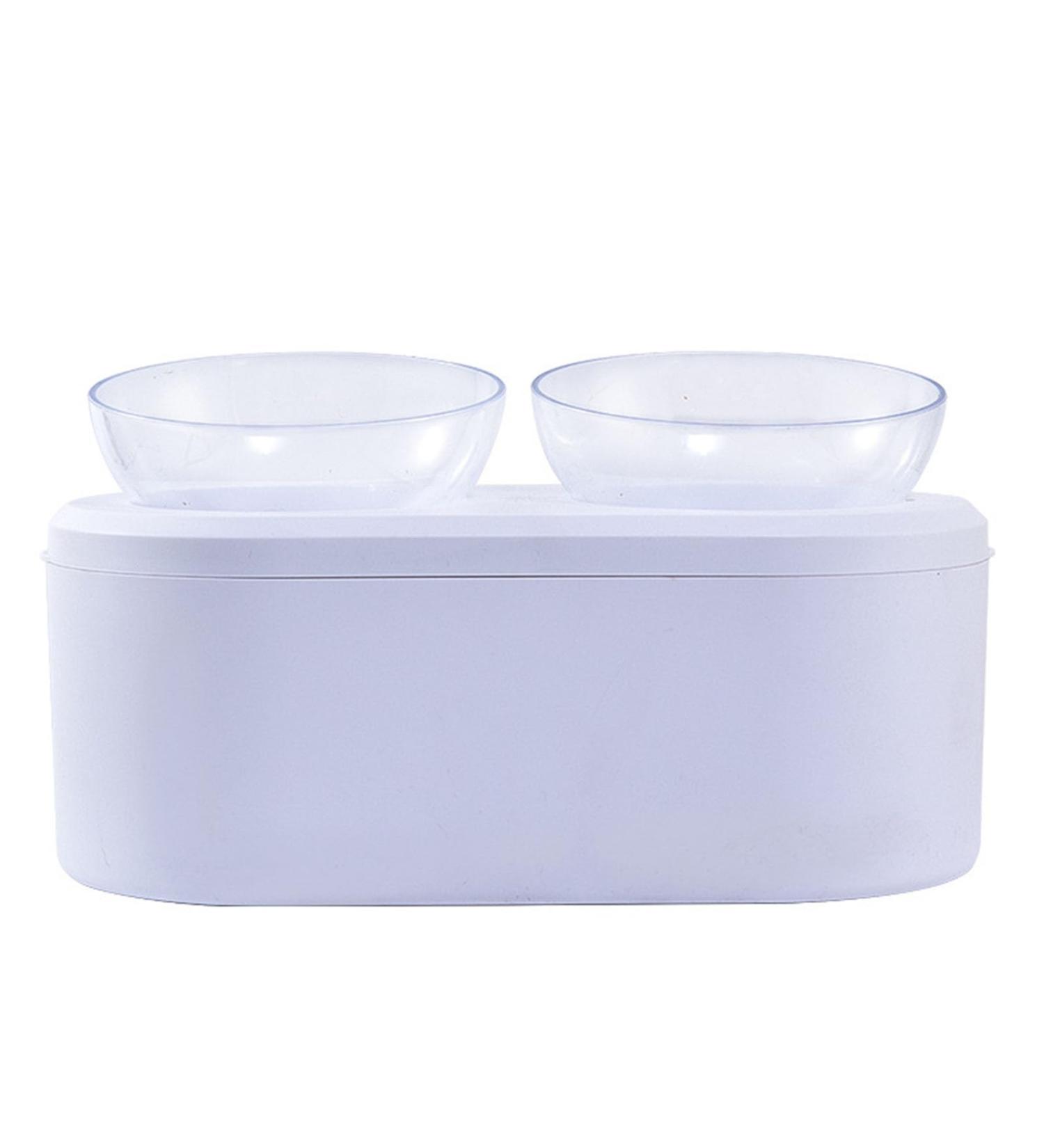 Pet Dubbed Removable Feed Storage for Dogs & Cats | Washable Sloping Mouth Design Dual Use Food Bowl - Shop Internationally! - Buy Online on GoSupps.com