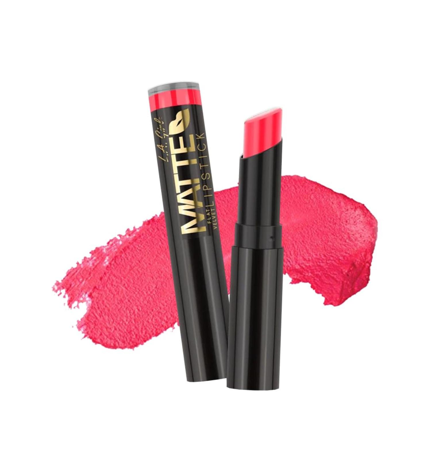 LA Girl Velvet Matte Lipstick - Hot Stuff | Long-Lasting 25g | Shop Internationally - Buy Online on GoSupps.com