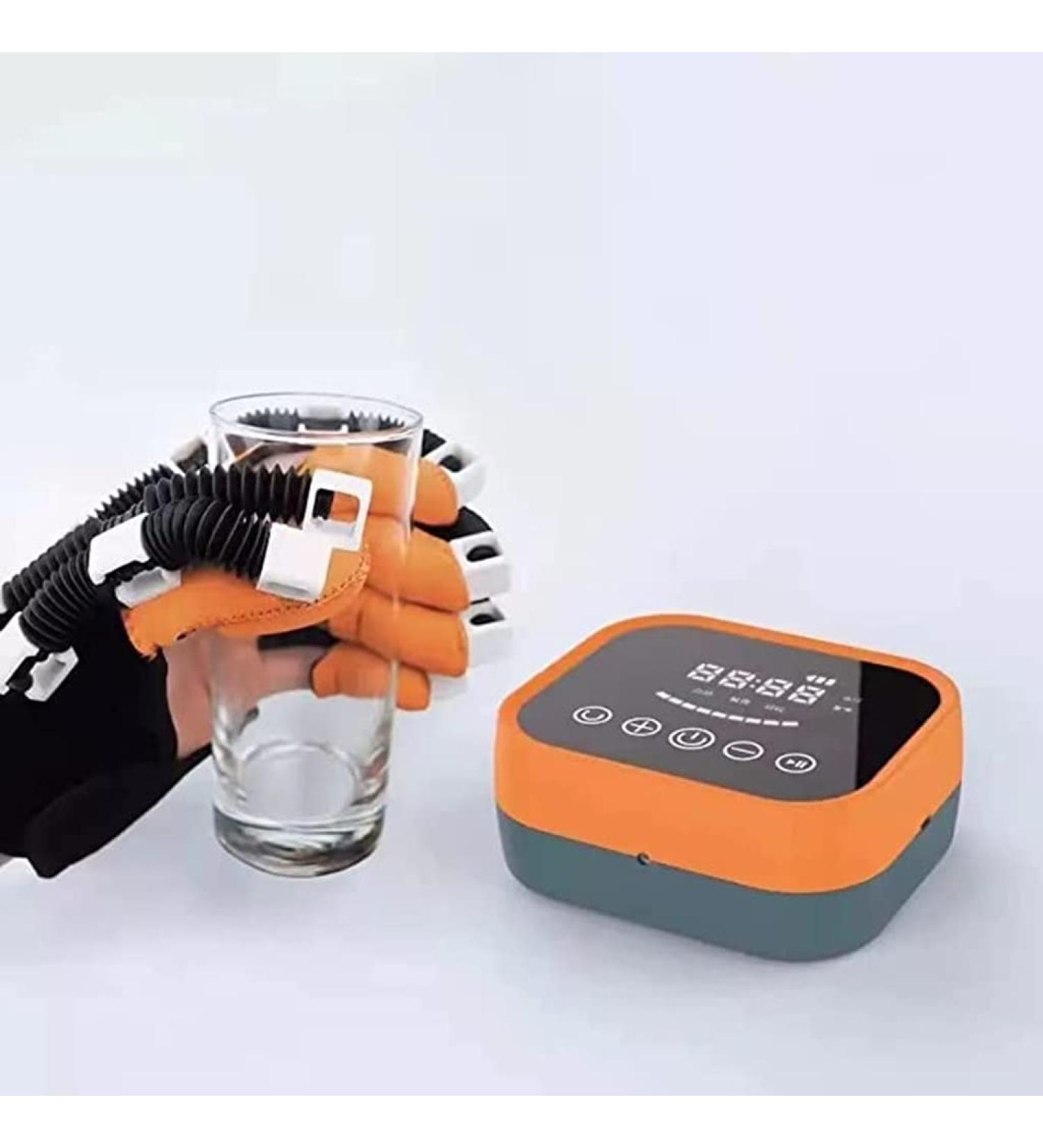 Finger Rehabilitation Stroke Robot Rehab Gloves Hemiplegia Finger Trainer Physical Therapy Equipment for Hand Dysfunction Patient (Left Hand X) - Buy Online on GoSupps.com