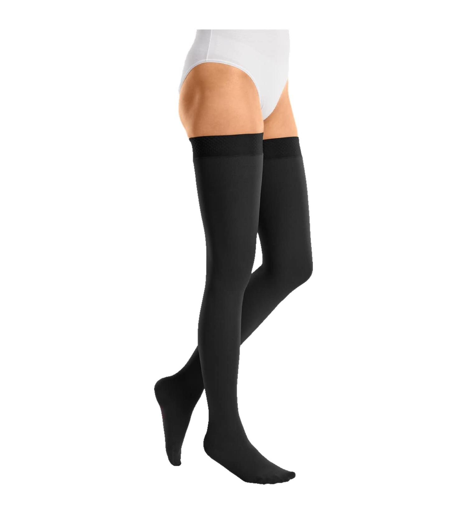Buy Mediven Cotton CCL1 AG Short Compression Stockings - Black o Sp L | International Shipping Available - Buy Online on GoSupps.com