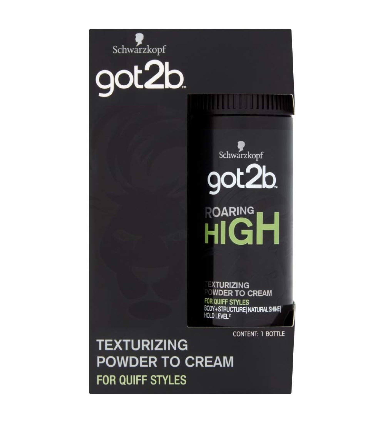 Schwarzkopf Got2b Roaring High Texturising Powder To Cream 15g