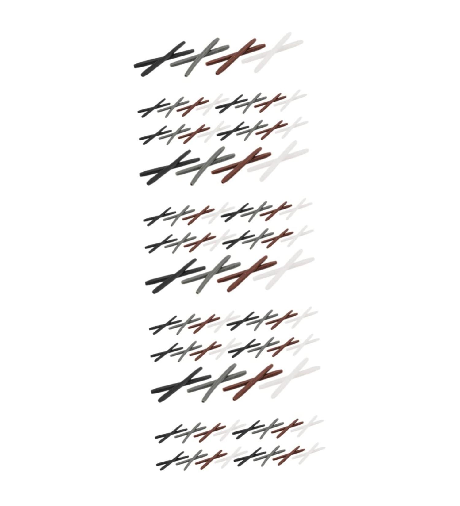 Shop Osaladi 80 Pair Silicone Glasses Holders - Elastic Ear Hook Handles Vintage Design Slipproof Multiple Colors 4 Pieces - Perfect for Reading & More! - Buy Online on GoSupps.com