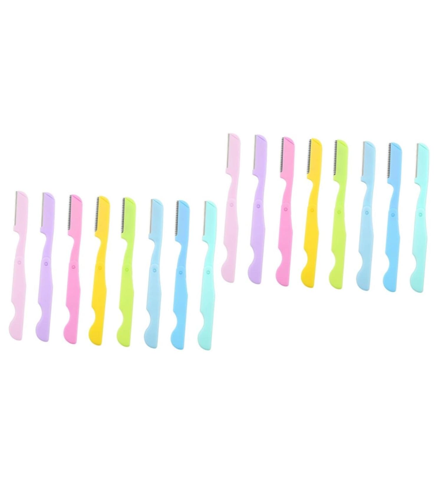 FRCOLOR 16 Pcs Eyebrow Trimmer Set - Portable Shaver & Face Razor for Women | Eyebrow Shaping Tool & Beard Trimmer - Buy Online on GoSupps.com
