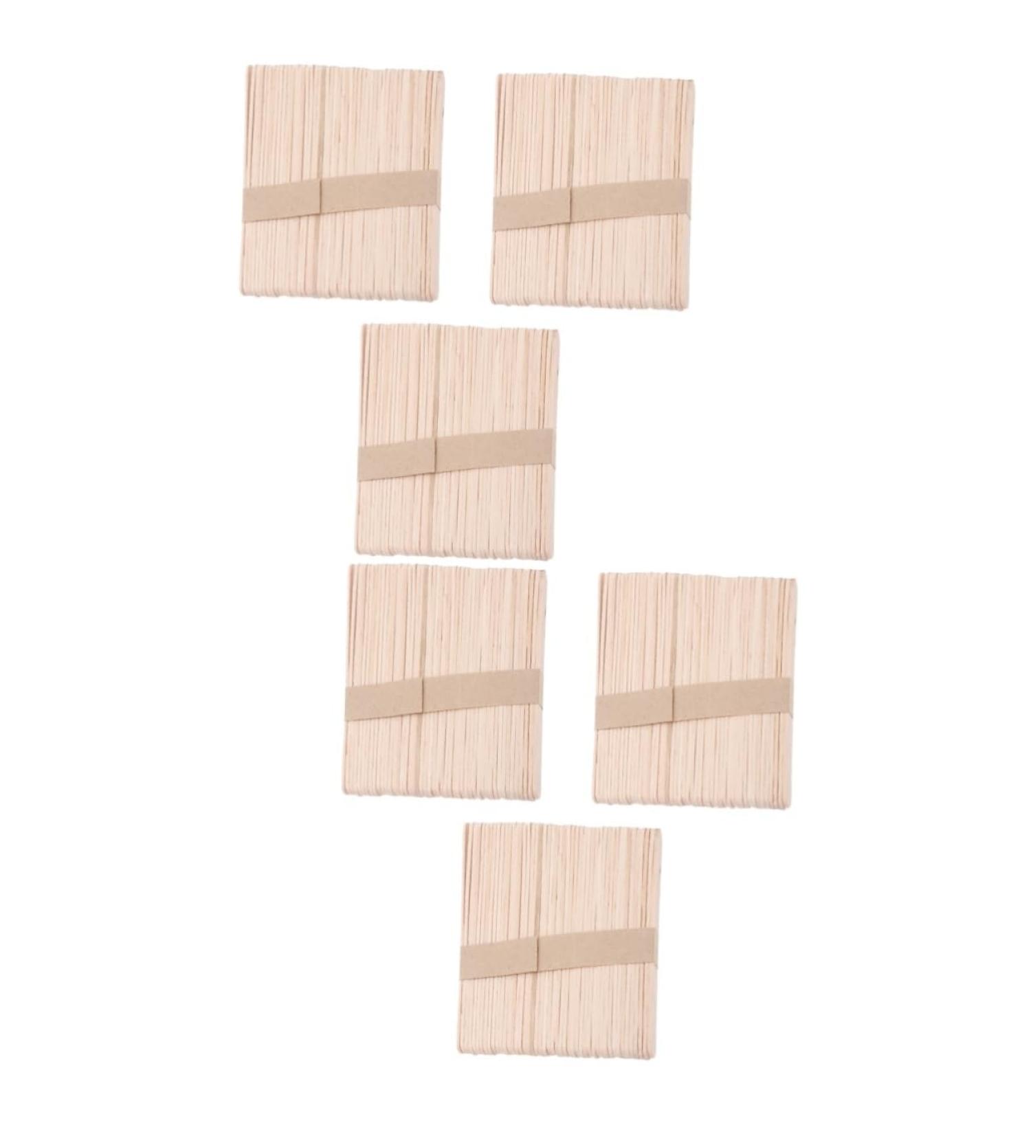 300 PCS Wooden Waxing Spatula - Minkissy Depilatory Wax Sticks for Smooth Skin | International Shipping Available - Buy Online on GoSupps.com