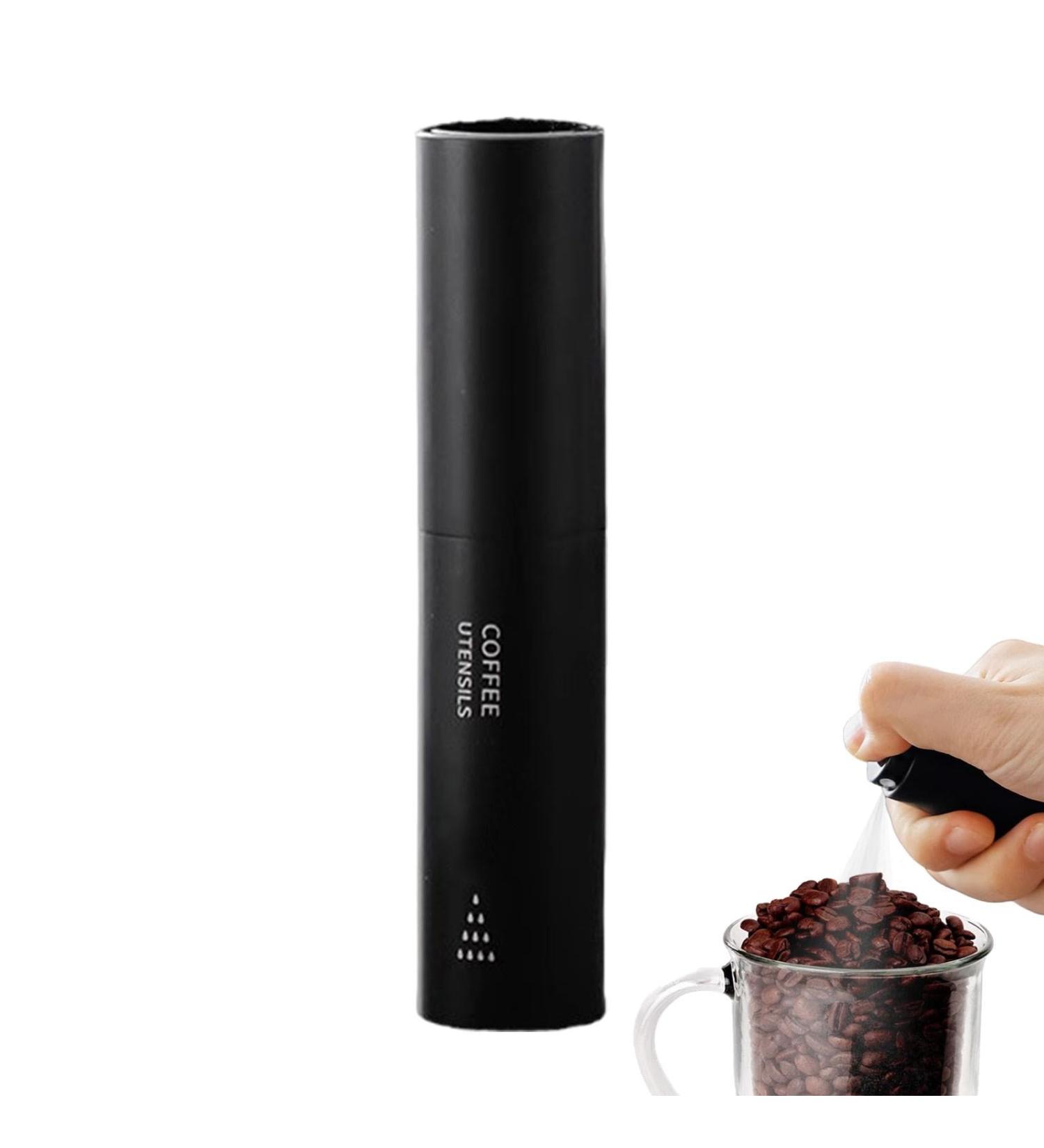 Coffee Bean Spray Bottle | 10ml Portable Water Atomizer for Coffee Beans Refillable Perfume Atomizer Coffee Bar Accessories Small Spritz Bottle for Cocktails Espresso Coffee Black - Buy Online on GoSupps.com