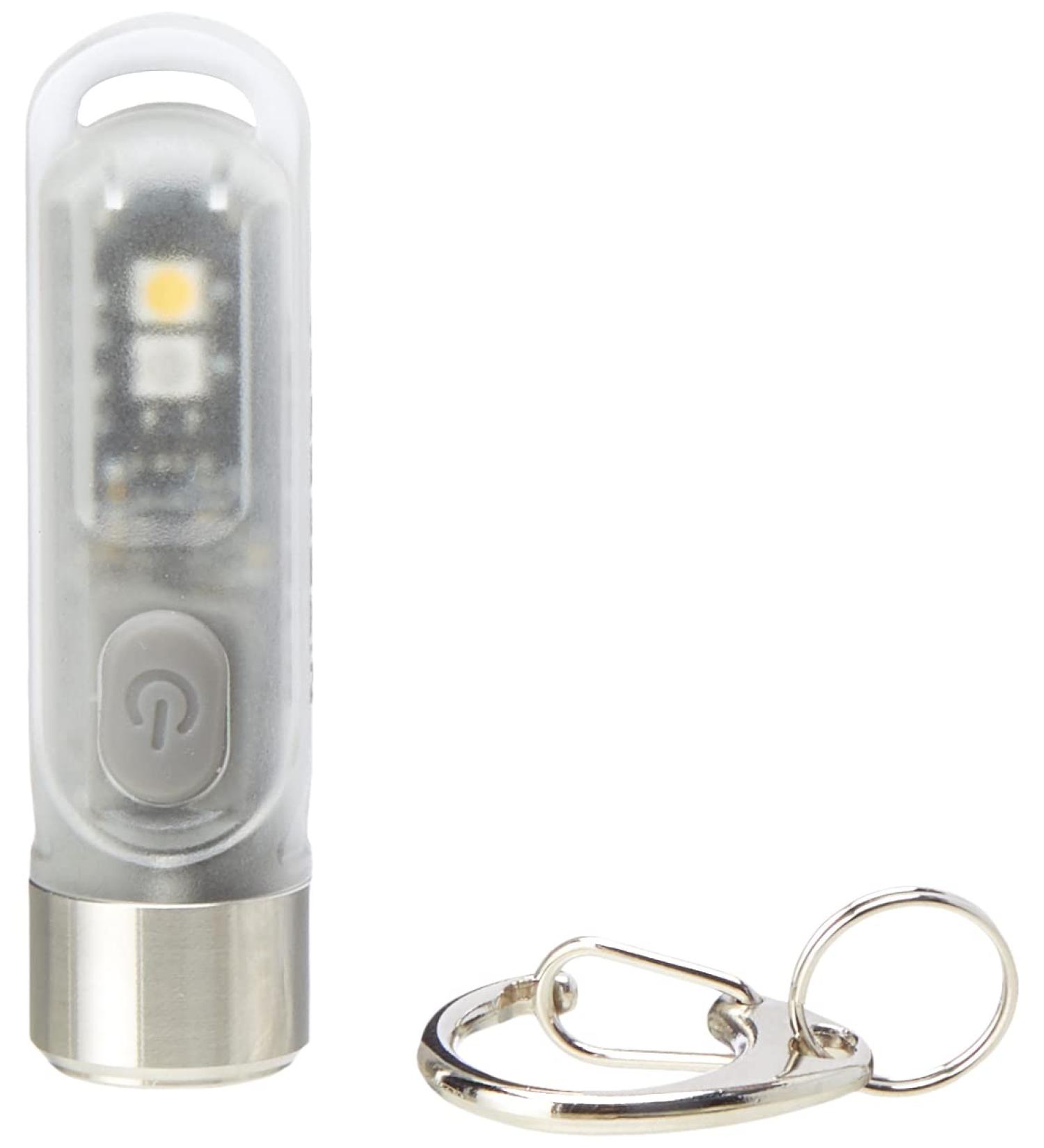 Nitecore Tiki GITD Keychain - Glows in the Dark Transparent One Size | International Shipping Available - Buy Online on GoSupps.com