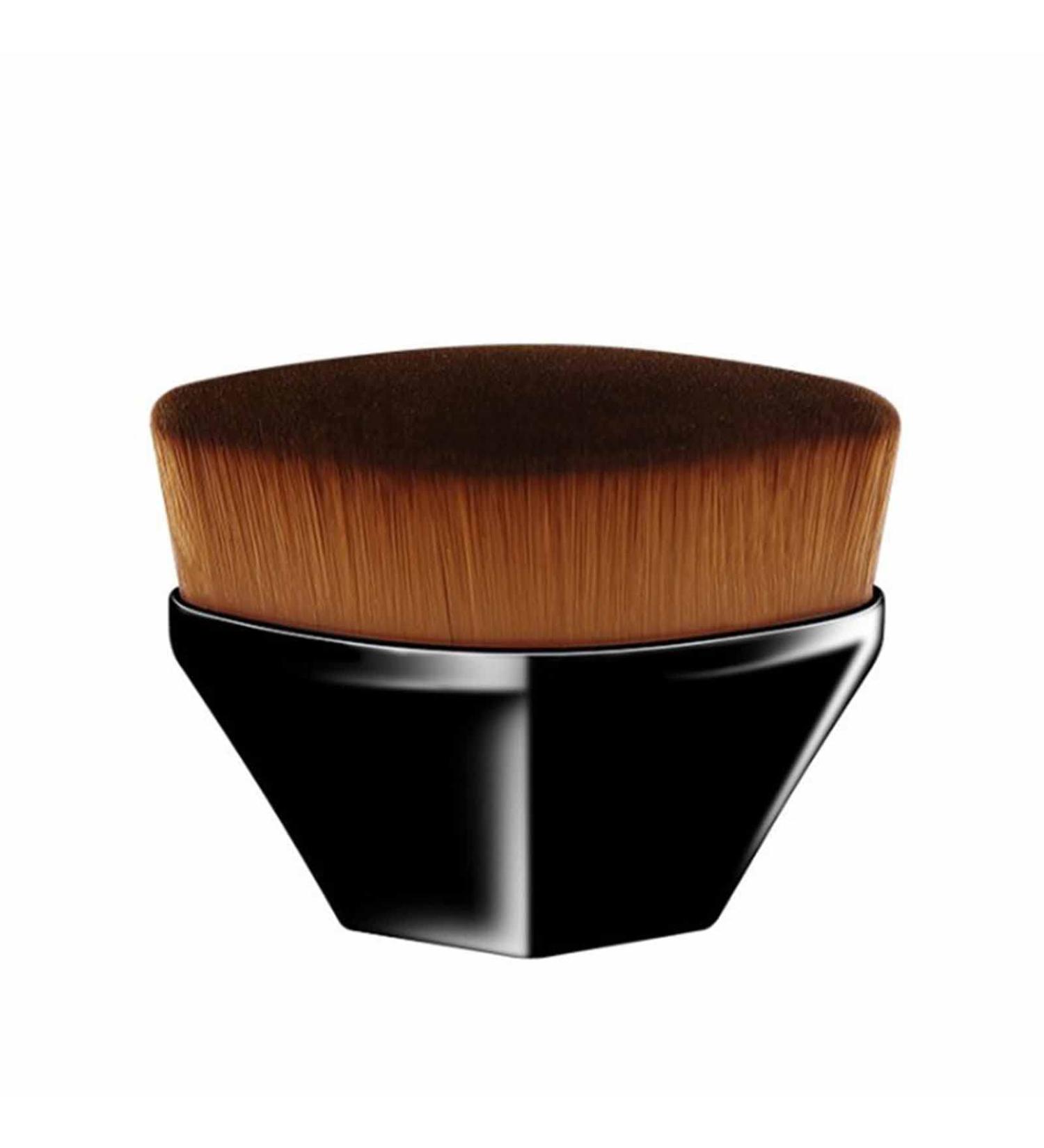 CYzpf Kabuki Brush Blush Brush Flawless Foundation Brush Petal No Trace Makeup Brush Soft Hair Portable Single with Storage Box Black One Size - Buy Online on GoSupps.com