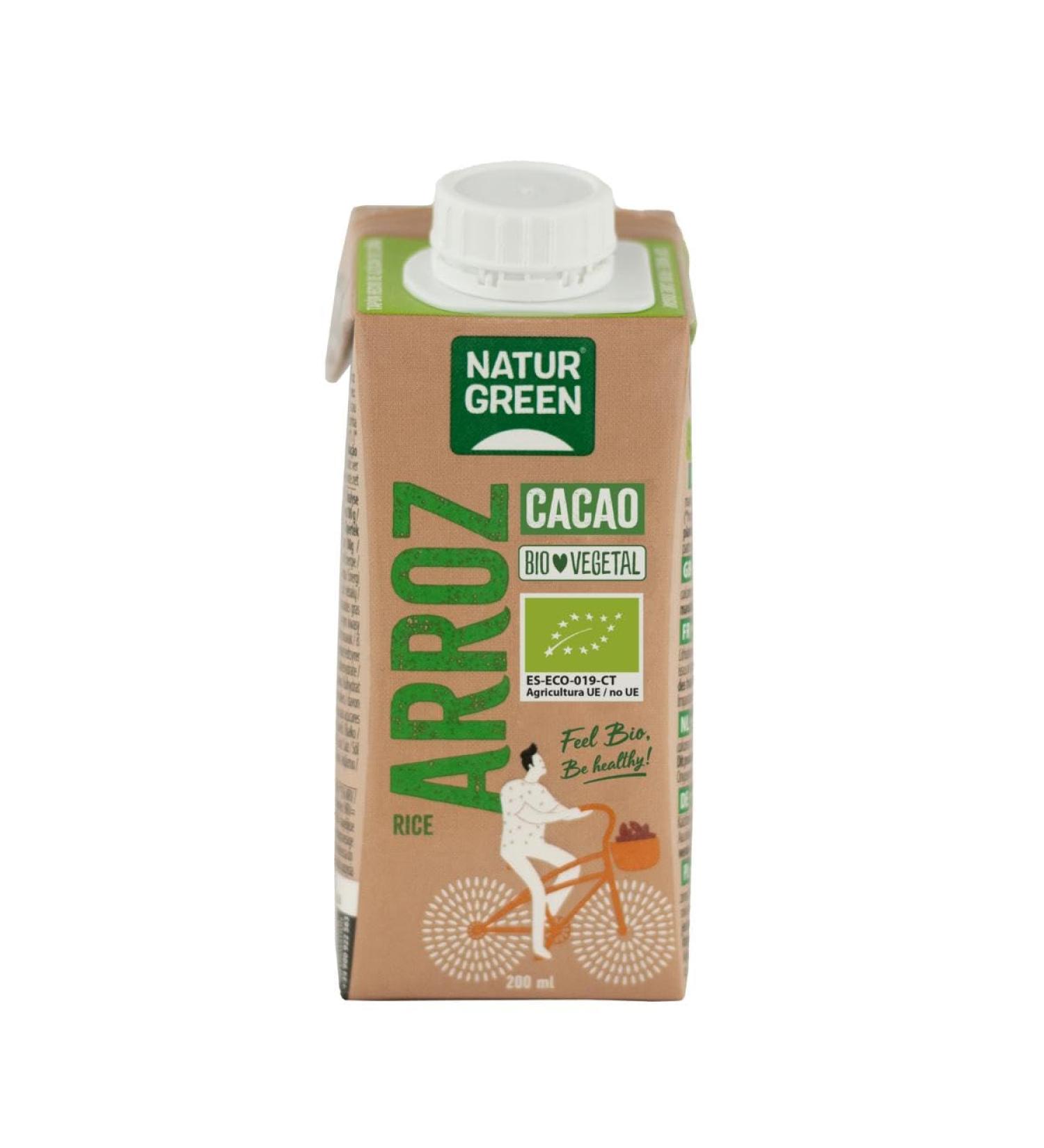 Rice Choco Calcium NaturGreen 200ml
