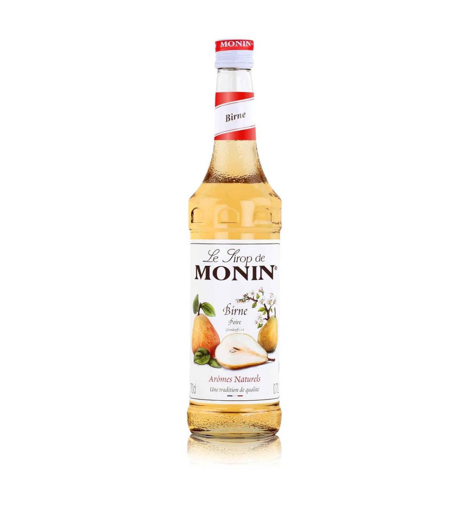 Buy MONIN Pear Syrup 0.7L | Premium Fruit Syrup for Cocktails & Desserts - International Shipping Available - Buy Online on GoSupps.com