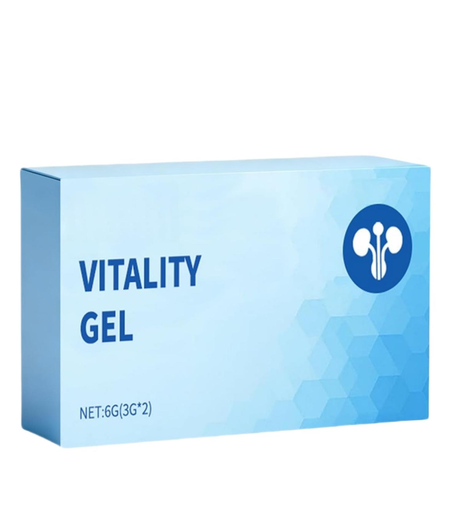 Vitality Gel une cr me nergisante pour hommes booste l' nergie. S r doux et facile utiliser. 1pcs - Buy Online on GoSupps.com