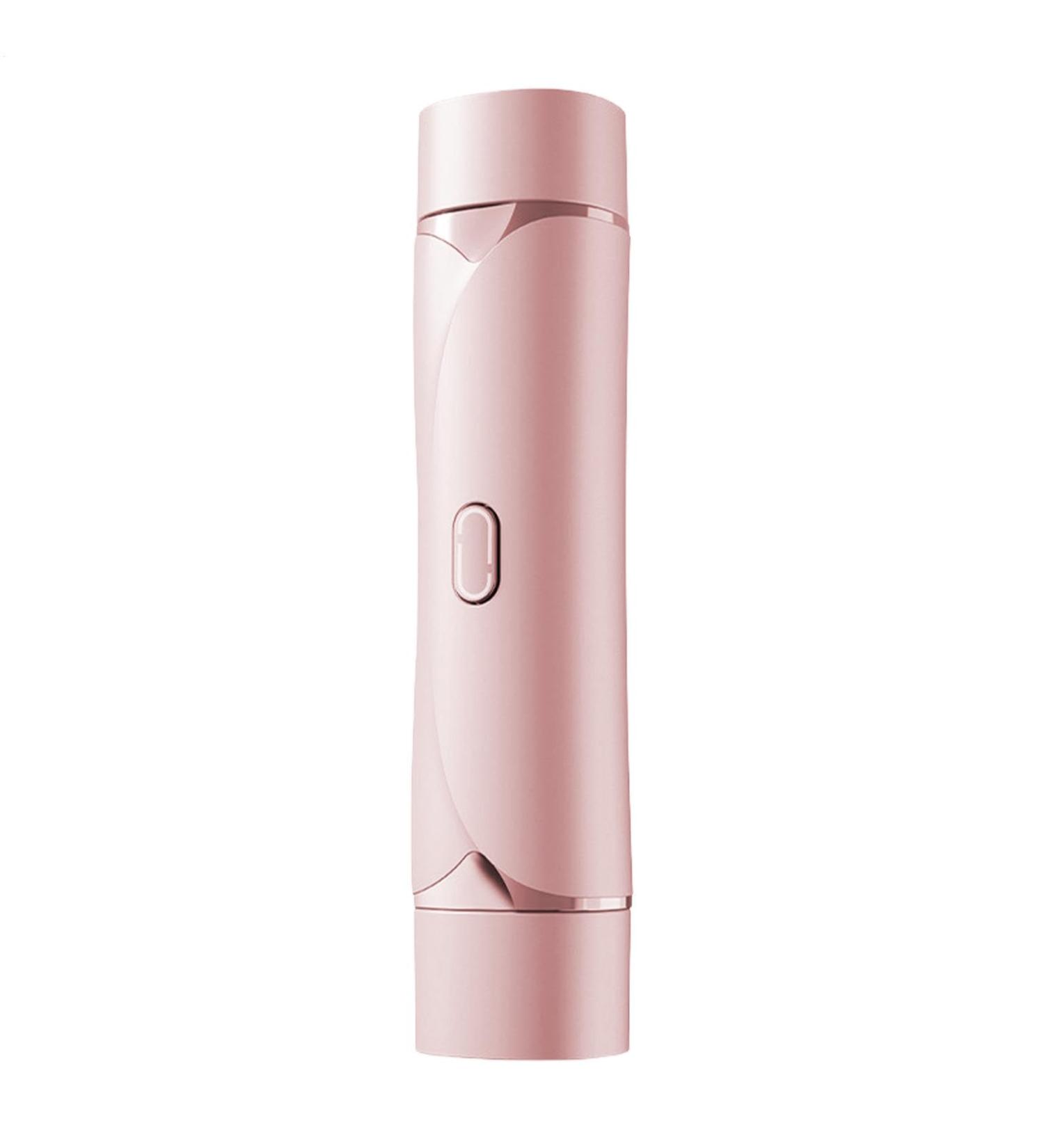 Bikini Shaver Electric Bikini Trimmer Leathery Double Heads Body Shaver Personal Trimmer Facial Hair Remover for Underarm Leg Arm Body Face Pink - Buy Online on GoSupps.com