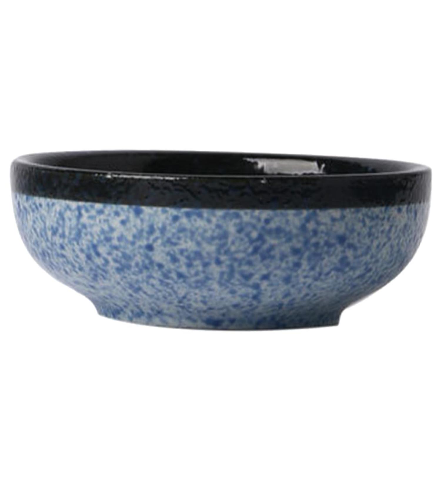 Zerodeko Japanese Bowl Rice Bowls Fruit Salad Plate Ceramic Mixing Bowl Ramen Noodle Bowl Small Model Bench Chinese Noodle Bowl Tableware Pottery Ceramics Micro-Wave Oven Hand-Pulled Noodle 12X12X4.5CM As Shown 2 - Buy Online on GoSupps.com