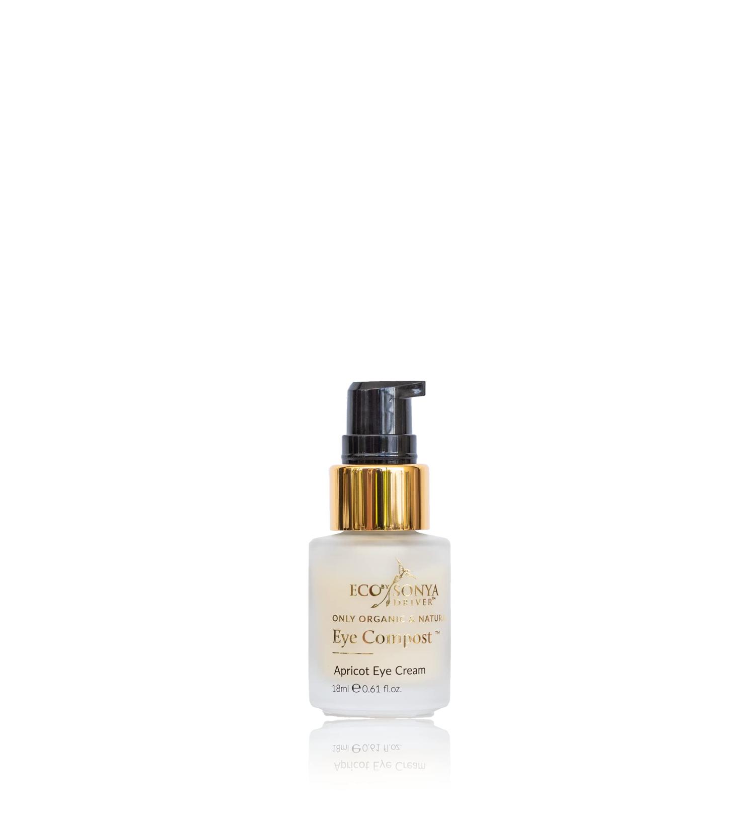 Eco by Sonya Driver Eye Compost Apricot Eye Cream 18ml - Organic Hydration for Bright Eyes | International Shipping Available - Buy Online on GoSupps.com