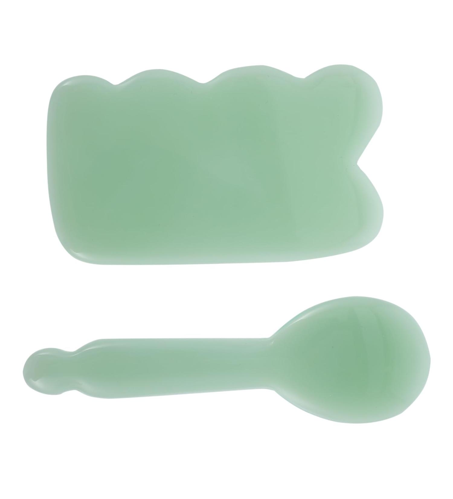 Beaupretty Portable Massage Board - Jade Facial Tool & Gua Sha Sticks for Real Therapeutic Relief | International Shipping Available - Buy Online on GoSupps.com