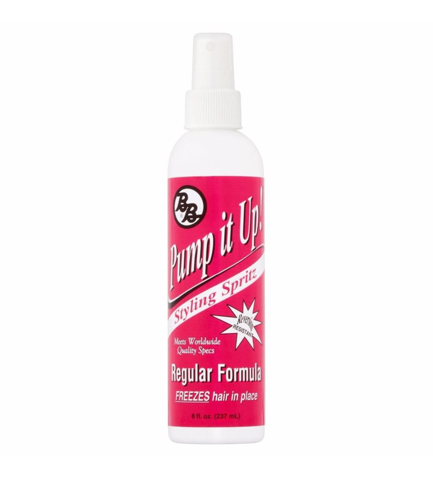 (PACK OF 4) B&B Pump it Up Regular Formula Styling Spritz 8.0 FL OZ