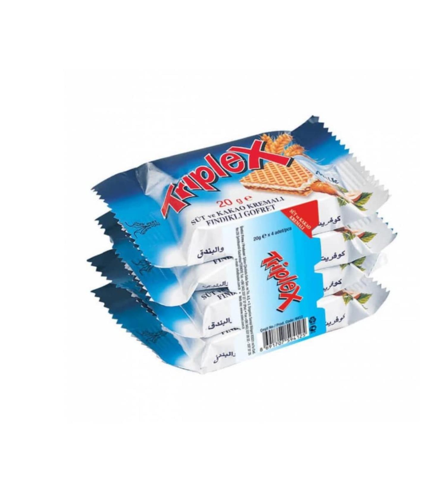 Triplex Wafers (Set of 4) 4X20g x 30 pack