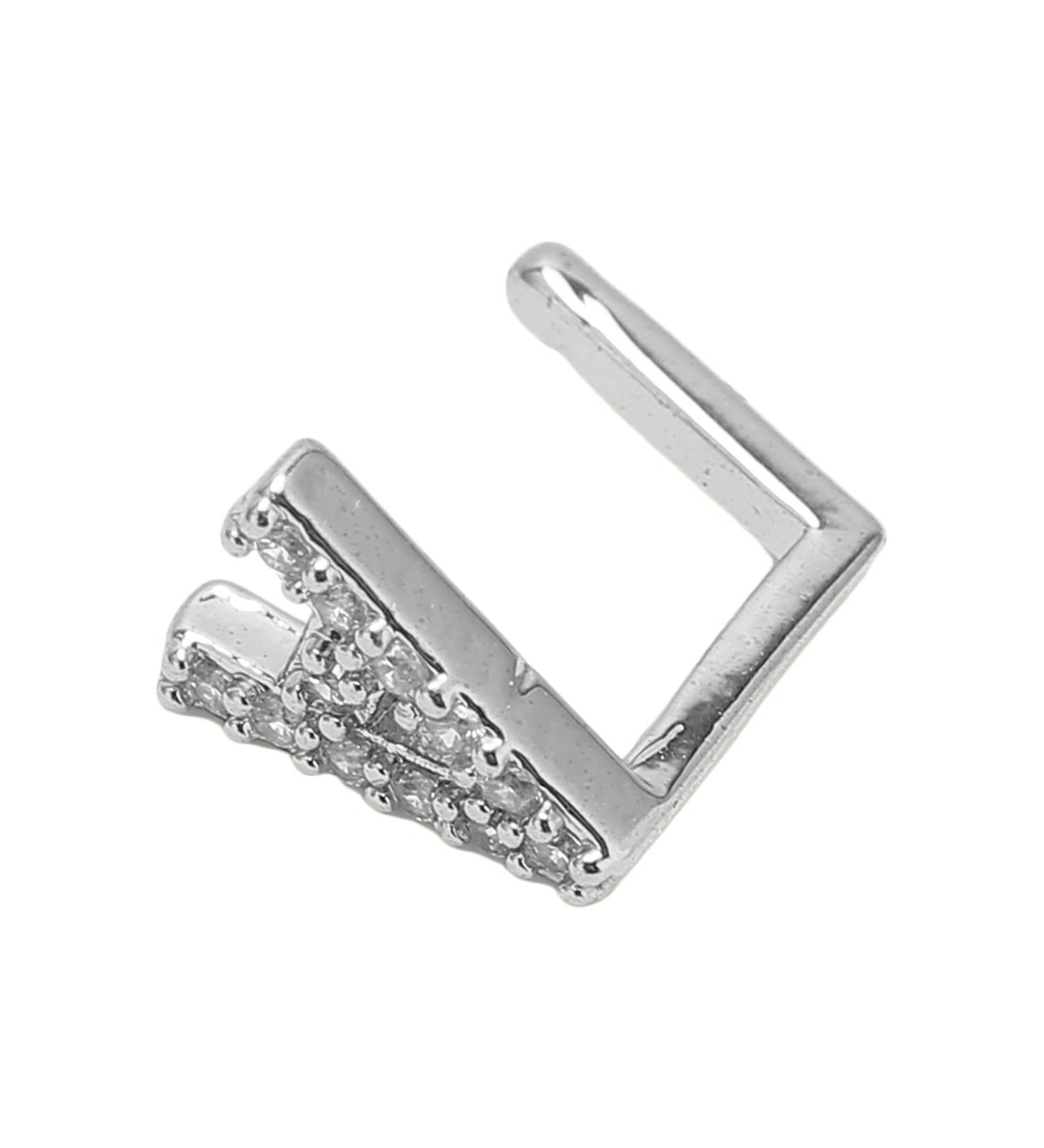 User Letter A Hip-Hop Tooth - Removable Silver Dancing Accessory for Halloween Festival | Unisex Daring Costume Jewelry - Buy Online on GoSupps.com