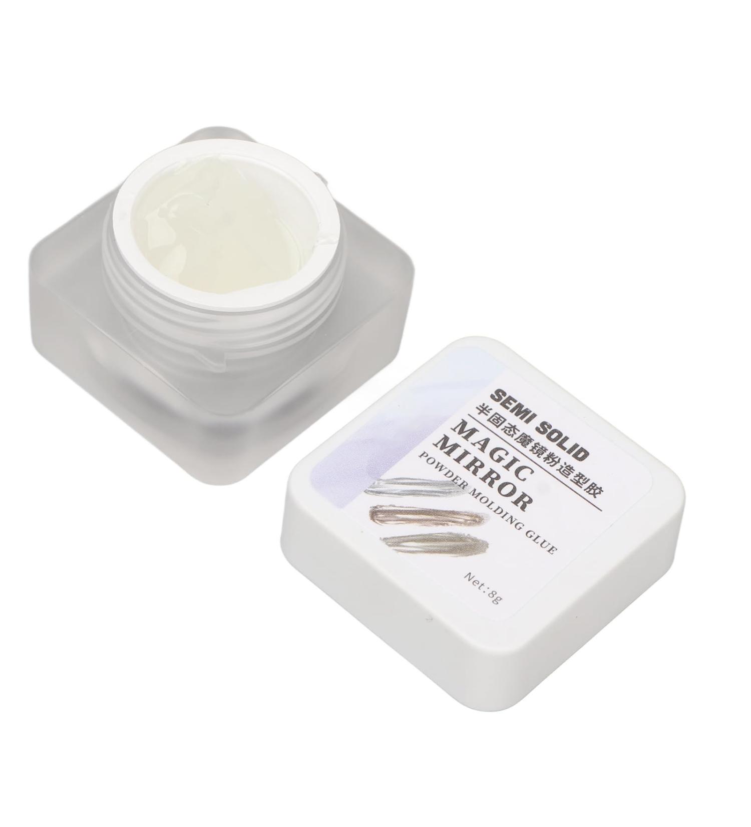ACOGEDO Mirror Nail Glue Powder Moulding - Rhinason Professional and Metal Glue for Micro-Etching - Safe and Non-Irritating Formula 15 ml - Buy Online on GoSupps.com