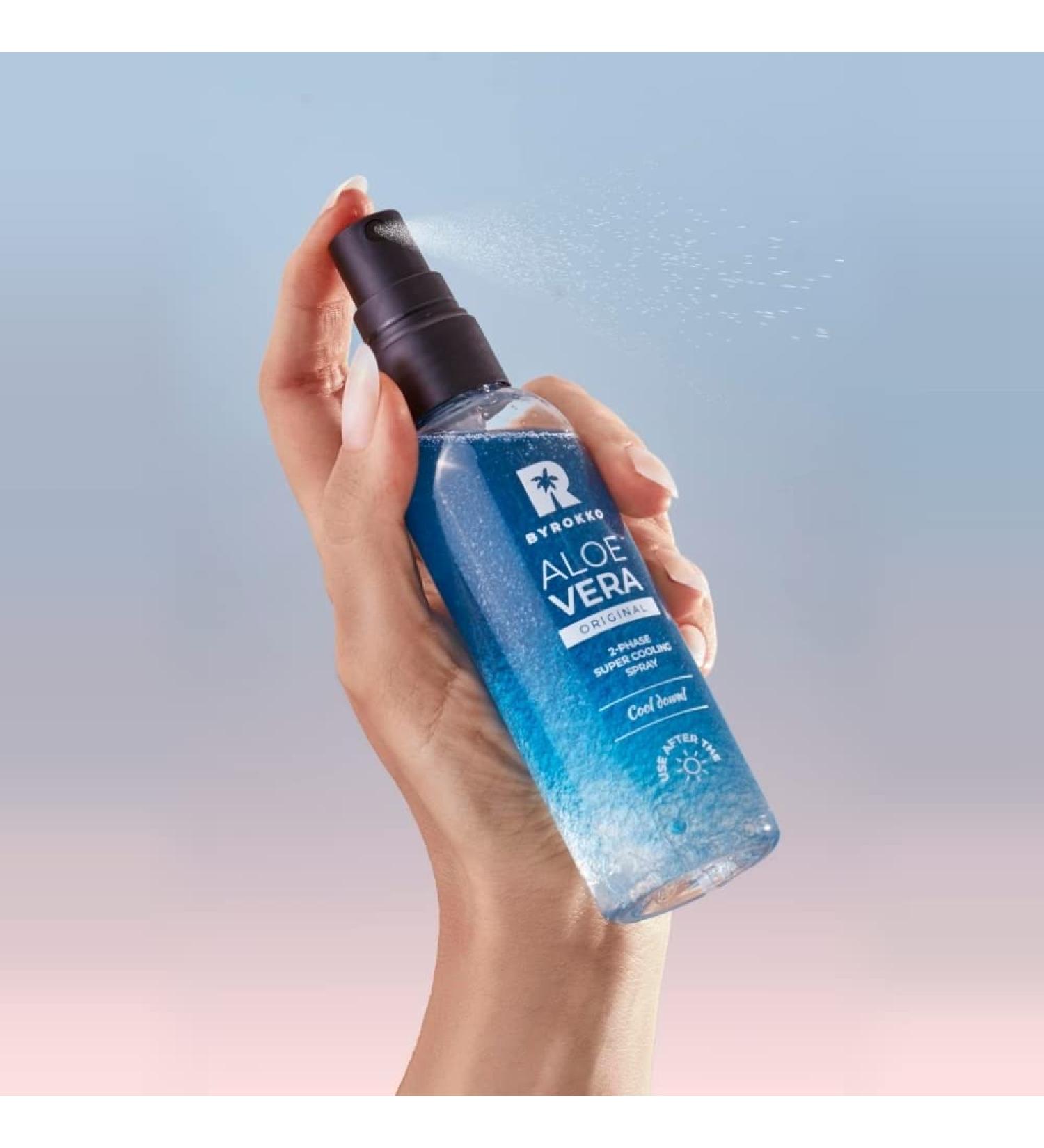 Aloe Vera Cooling Spray with Hyaluronic Acid | Soothing 2-Phase Mist for Sun and Solarium Use - Refresh & Hydrate - Buy Online on GoSupps.com