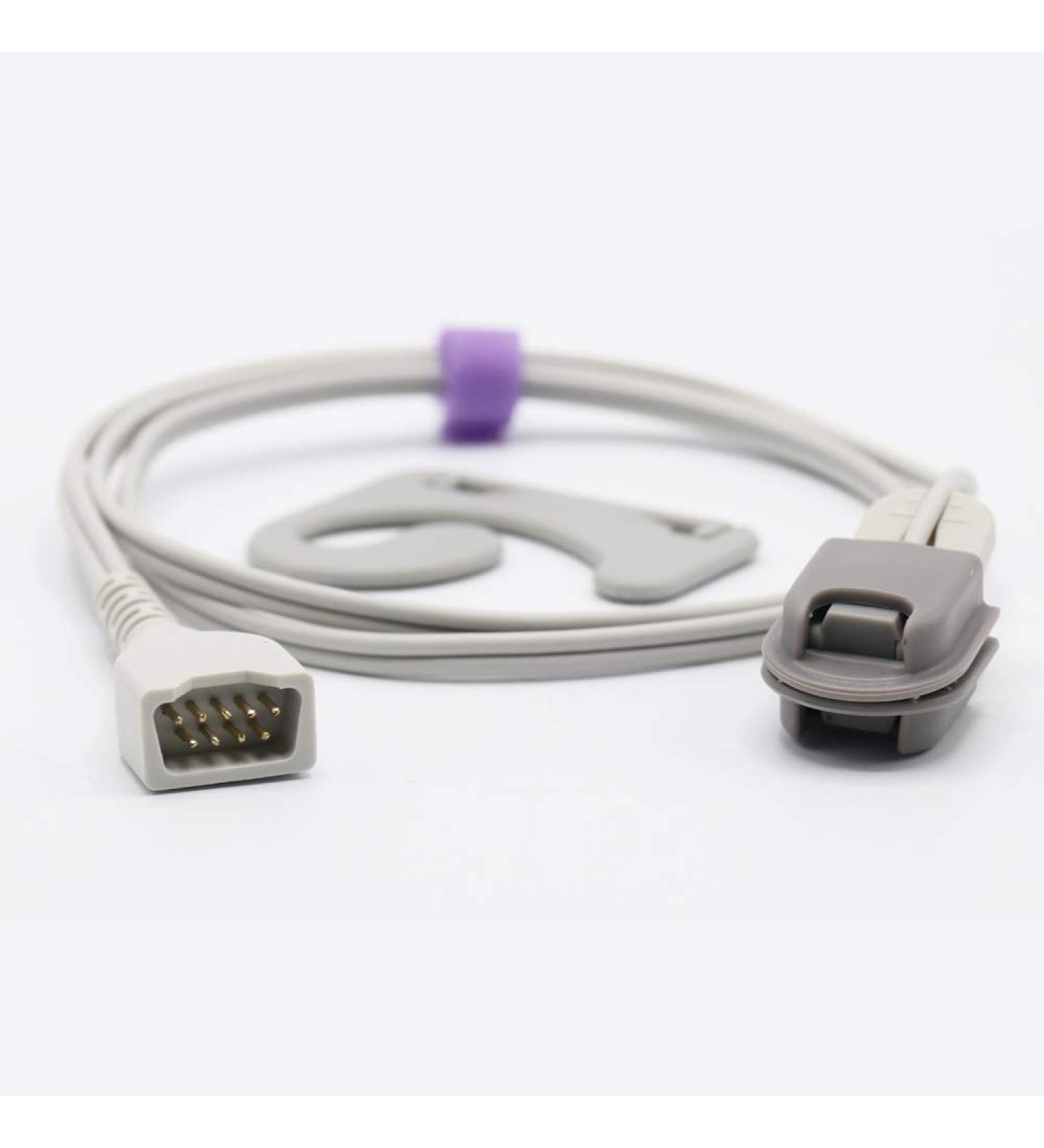 Dolphin Spo2 Sensor Ear Clip for Adults - CE/FDA Certified 1m | Accurate Oxygen Monitoring - Buy Online on GoSupps.com