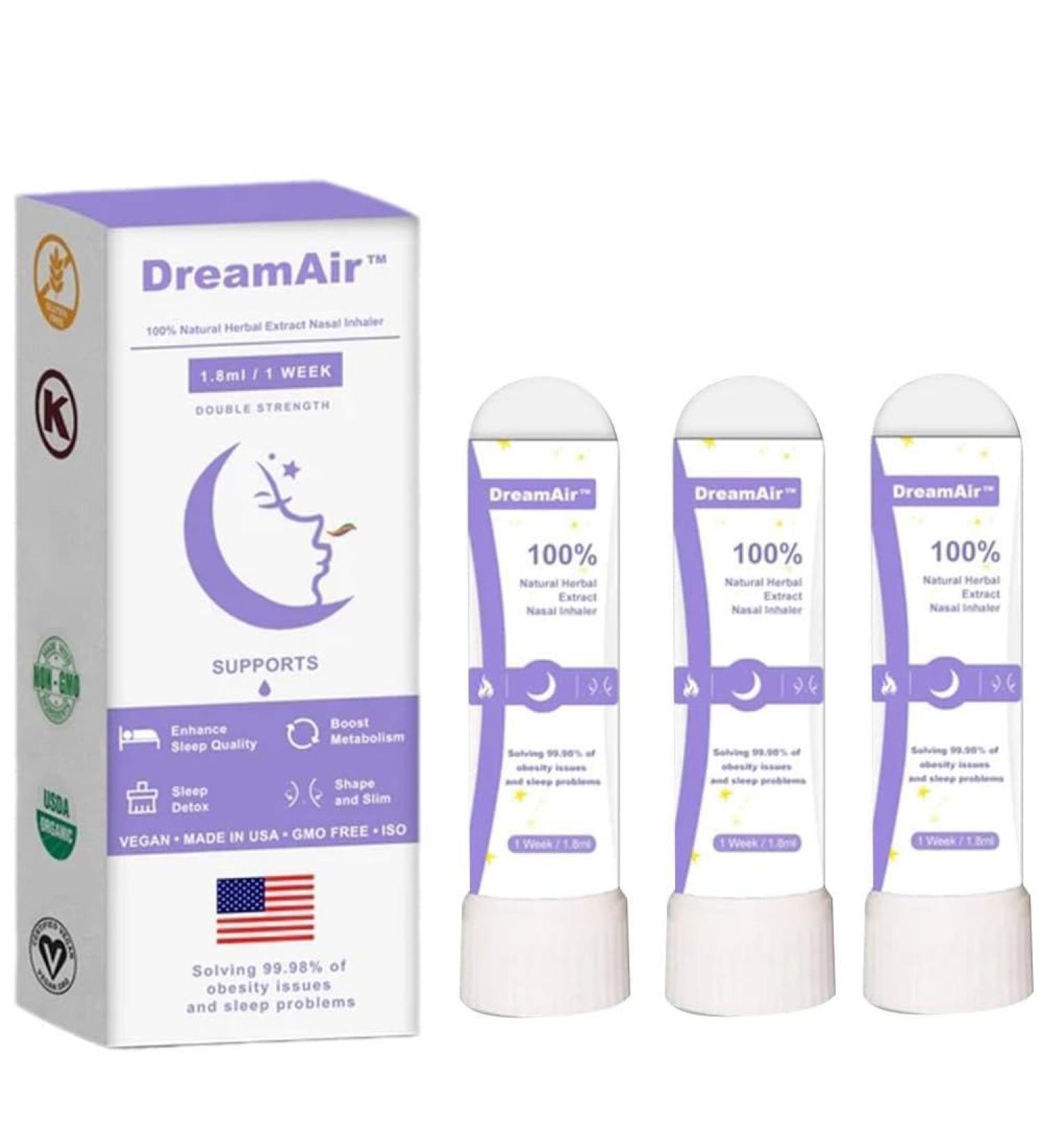 Nasal Inhaler Fast Sleep Slimming Body Shaping Lymphatic Detoxification Edema Inhaler Nasopharyngeal Care B8D2 Nasal Elimin 3pcs - Buy Online on GoSupps.com