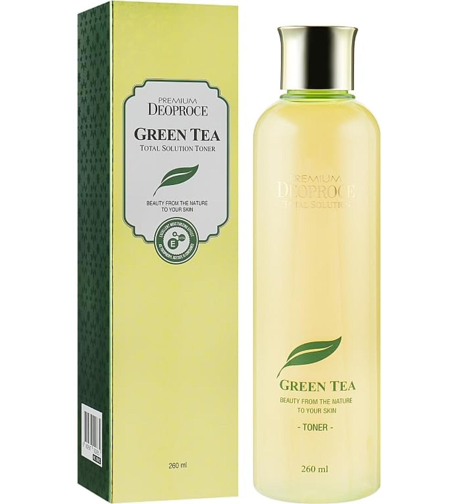 Premium Deoproce Green Tea Total Solution Skin Care 3 Set Korean Skin Care Toner Emulsion and Cream - Buy Online on GoSupps.com