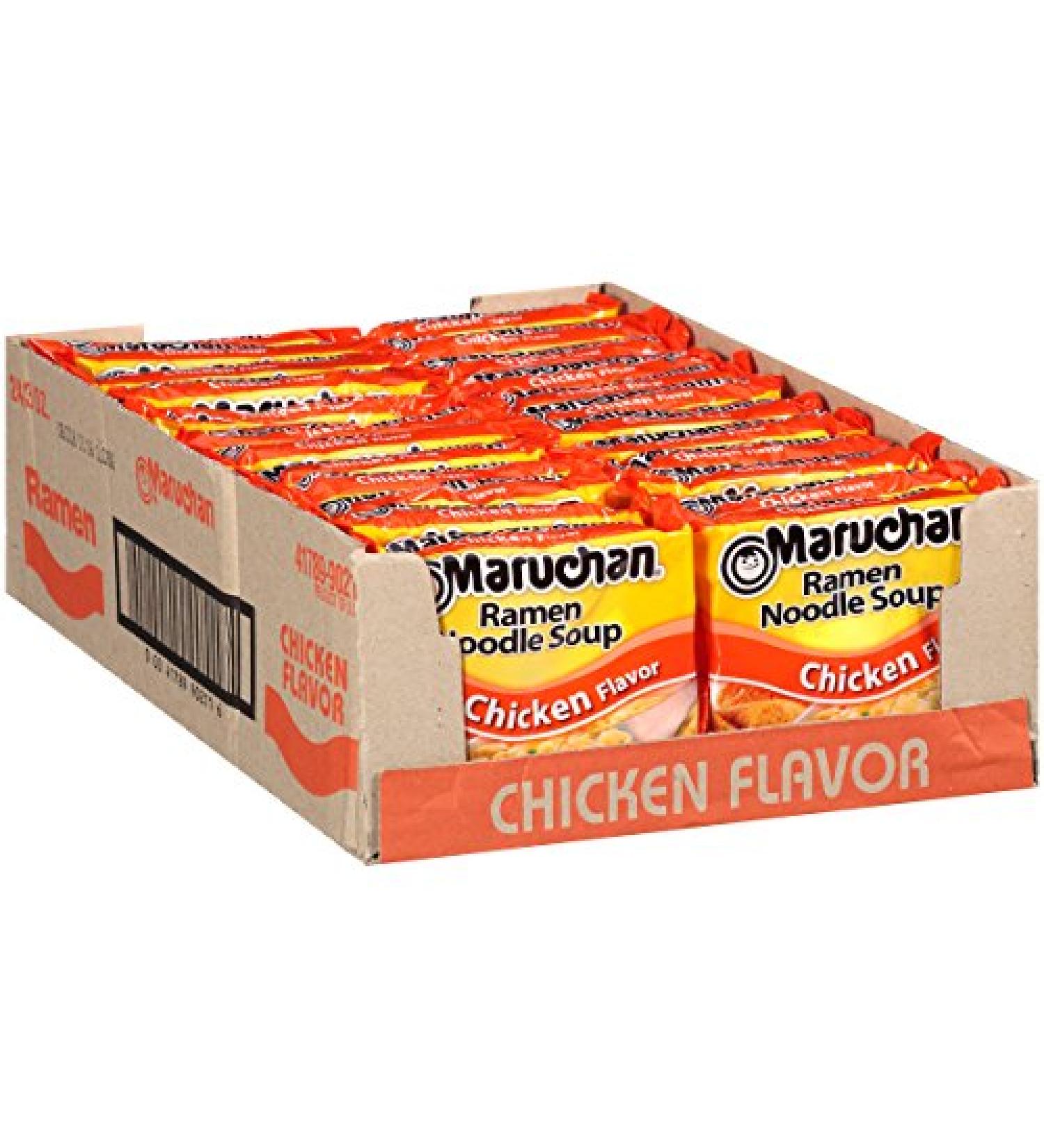 Buy Maruchan Ramen Chicken 3.0 Oz - 24 Pack | Delicious Instant Noodles - Buy Online on GoSupps.com