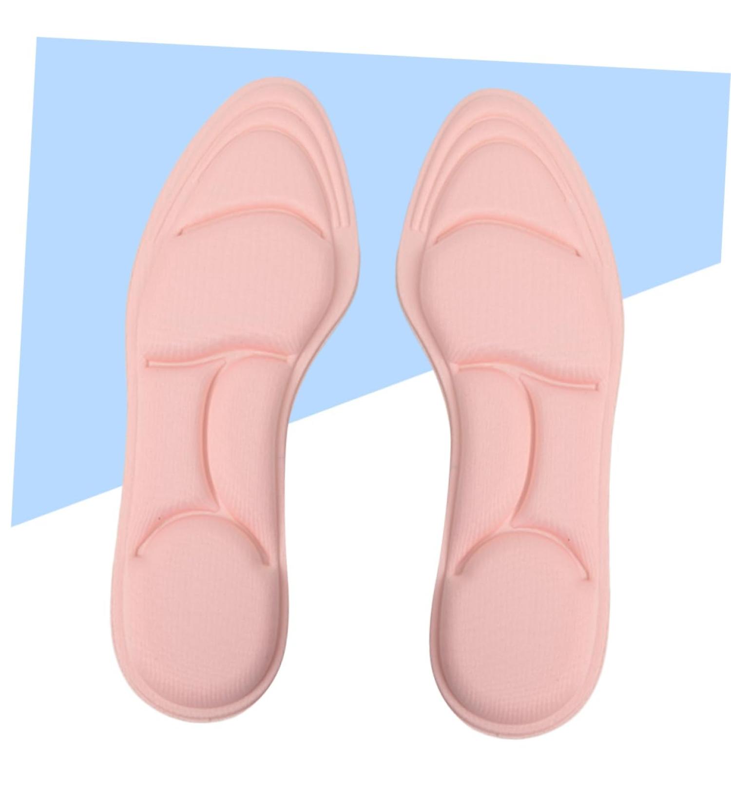 NOLITOY Massage Insoles - Comfortable Breathable Sponge Inserts for Exercise & Shock Absorption - Buy Online on GoSupps.com