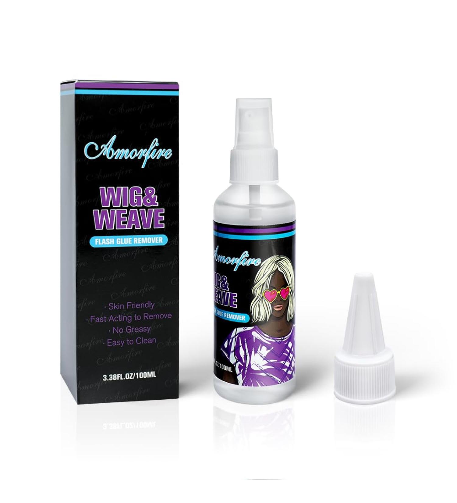 Lace Glue Remover Spray 3.38FL.OZ - Easy & Skin-Friendly Double Sided Tape Remover for Wigs & Hair Extensions - Buy Online on GoSupps.com