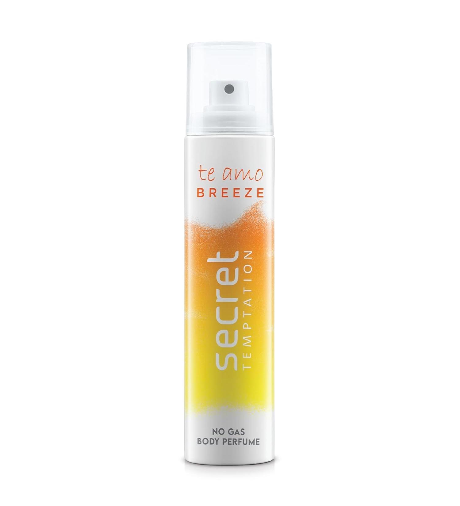 Se../cret Temptation Te Amo Breeze Perfume Body Spray for Women 120ml - Buy Online on GoSupps.com