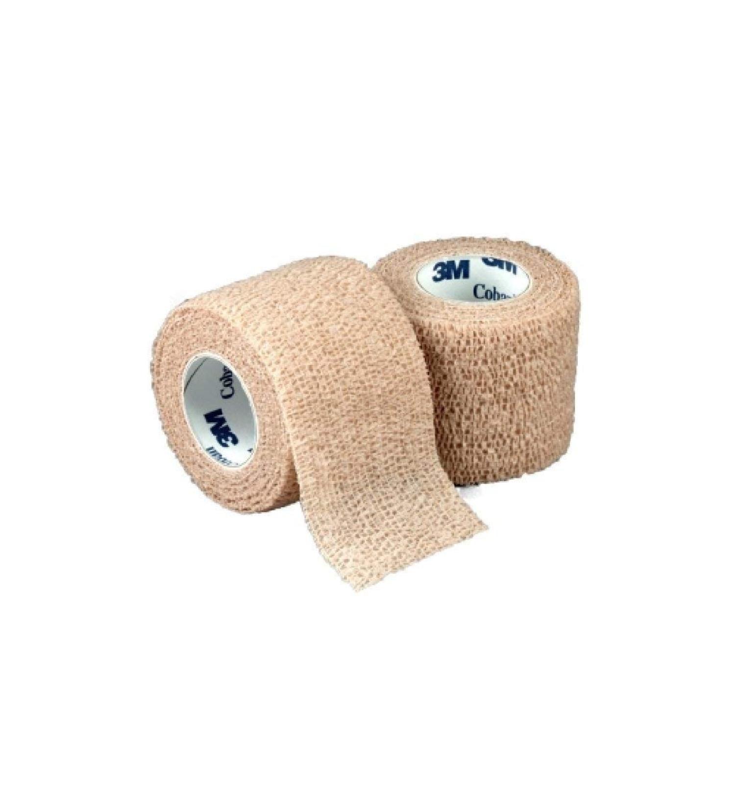 Units Per Case 12 3M Coban Self-Adherent Wrap Stretched 6" X 5 Yds Tan 3M 1586 Mmm1586 Case
